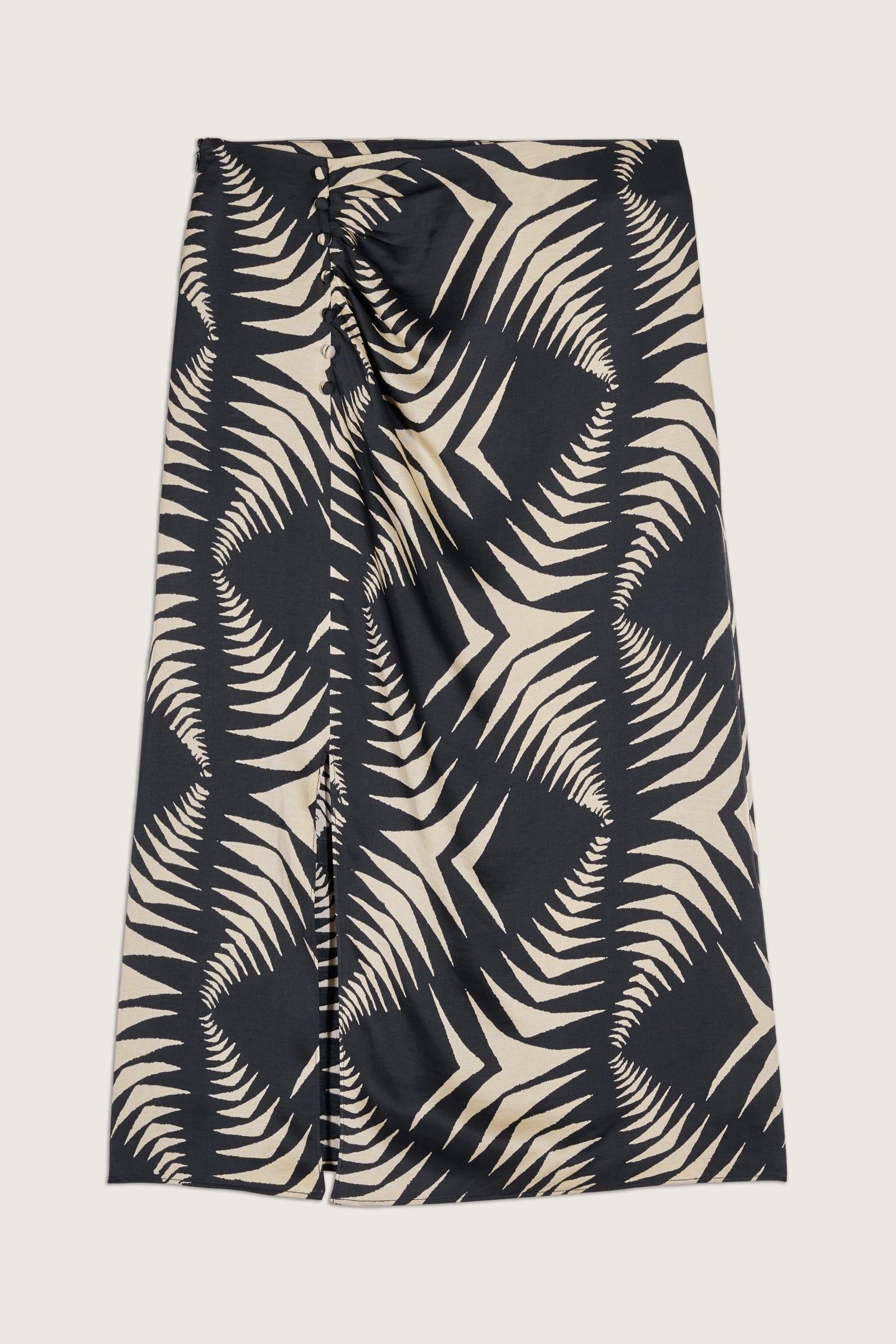 MID-LENGTH SKIRT BLACK 4
