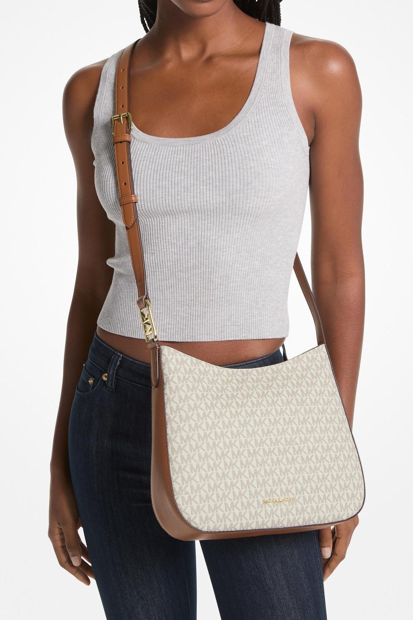 LARGE CROSSBODY VANILLA/ACORN 2