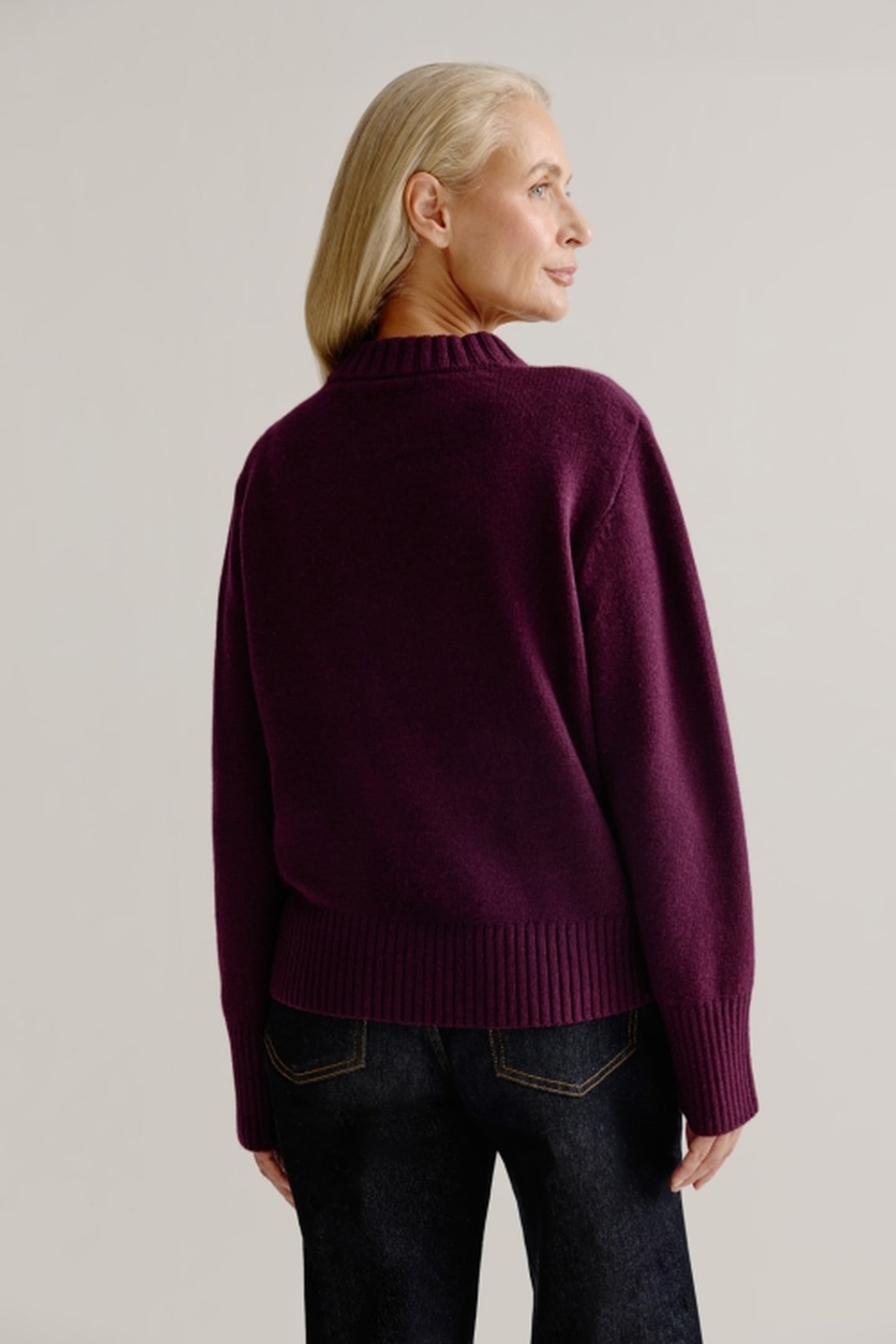 LENTE SWEATER BORDEAUX 3