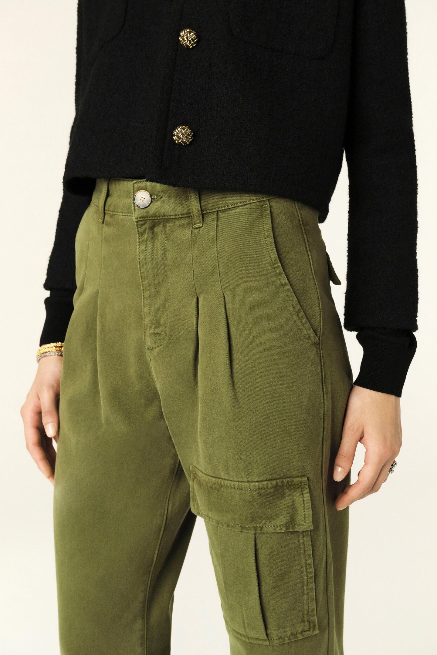 STRAIGHT TROUSERS KAKI 7