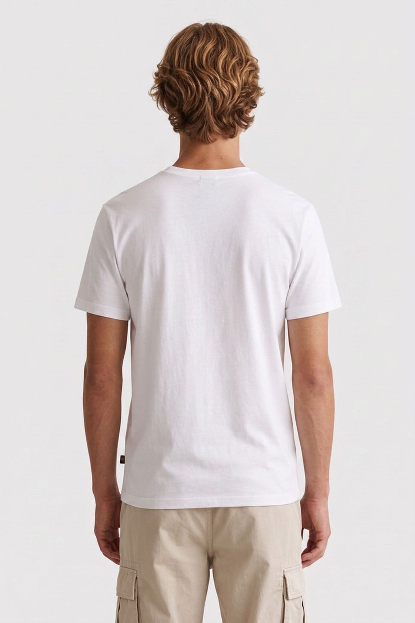 CHEST LOGO T-SHIRT WHITE 2
