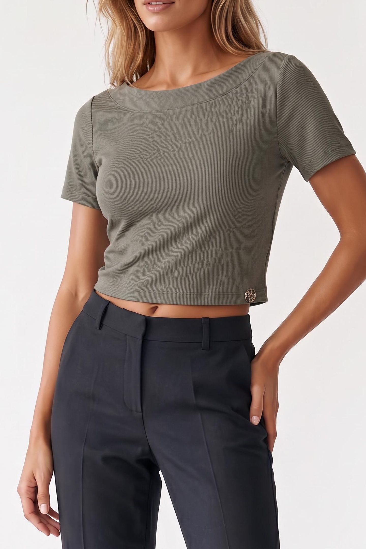 LS PRISCA JEWEL TOP VOLCANO GREY 1