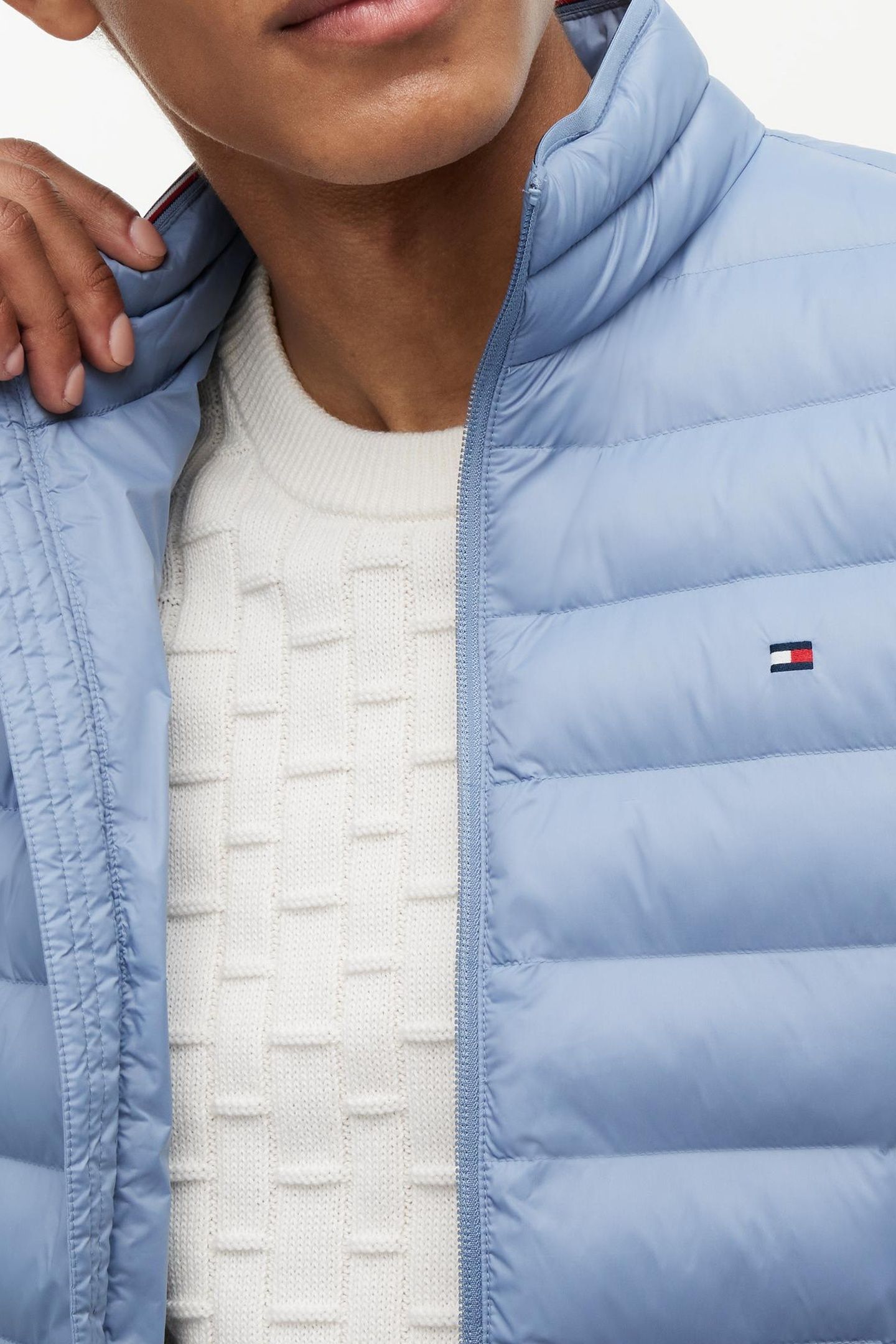 PACKABLE RECYCLED VEST BRISK BLUE 6
