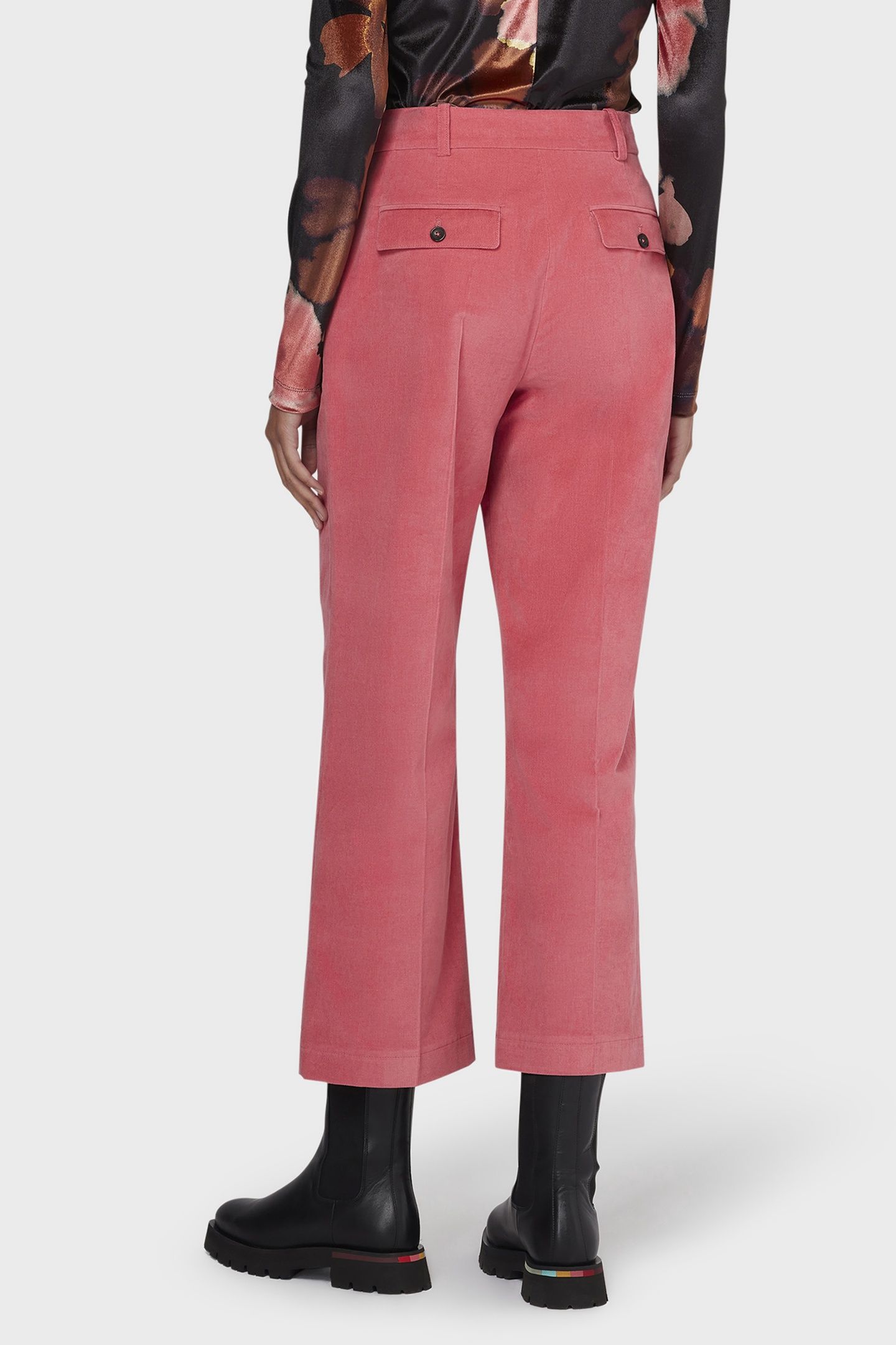 WOMENS TROUSERS BUBBLEGUM/RASP 3