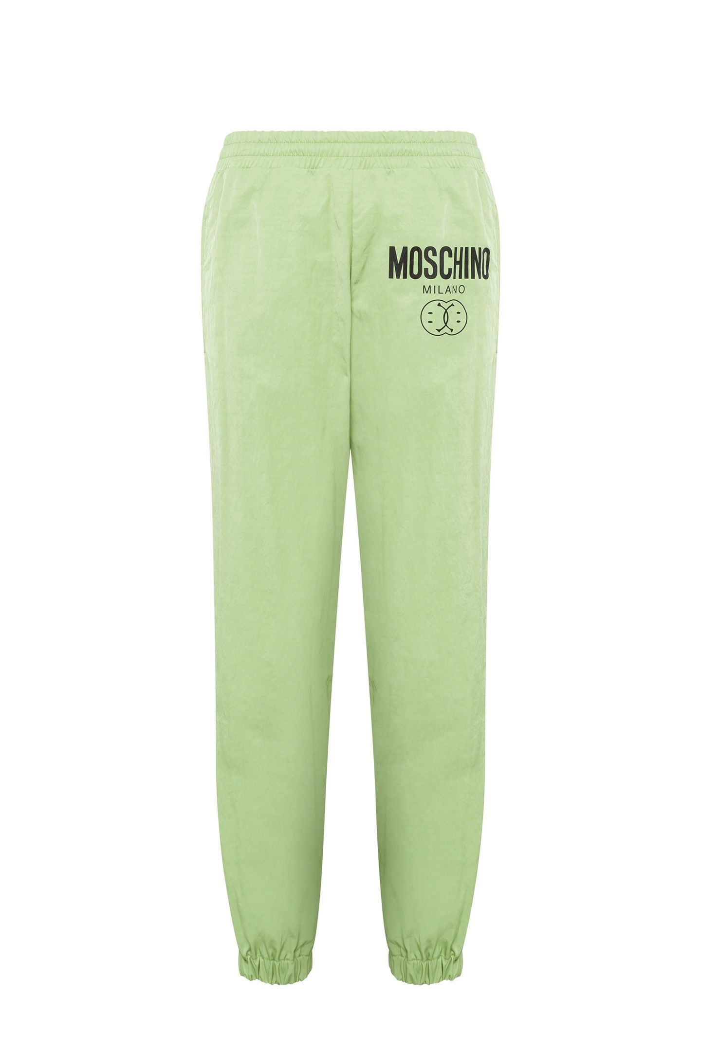 TECHNICAL NYLON JOGGER DOUBLE SMILEY® LOGO GREEN 3