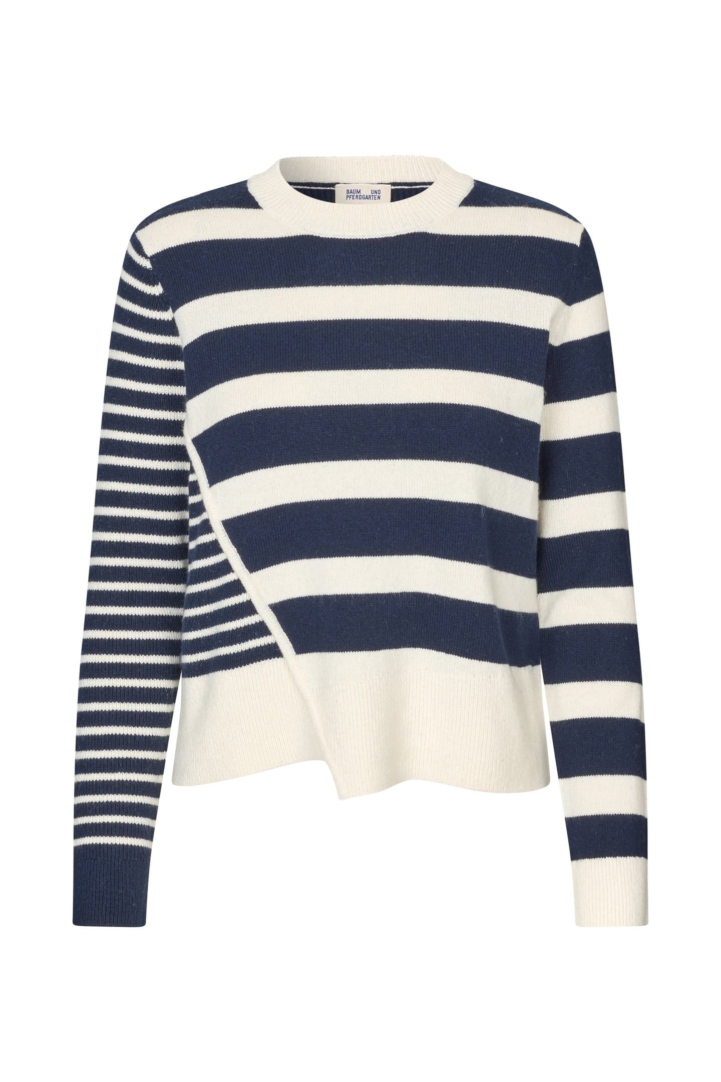 CENTA SWEATER NAVY CREME 3