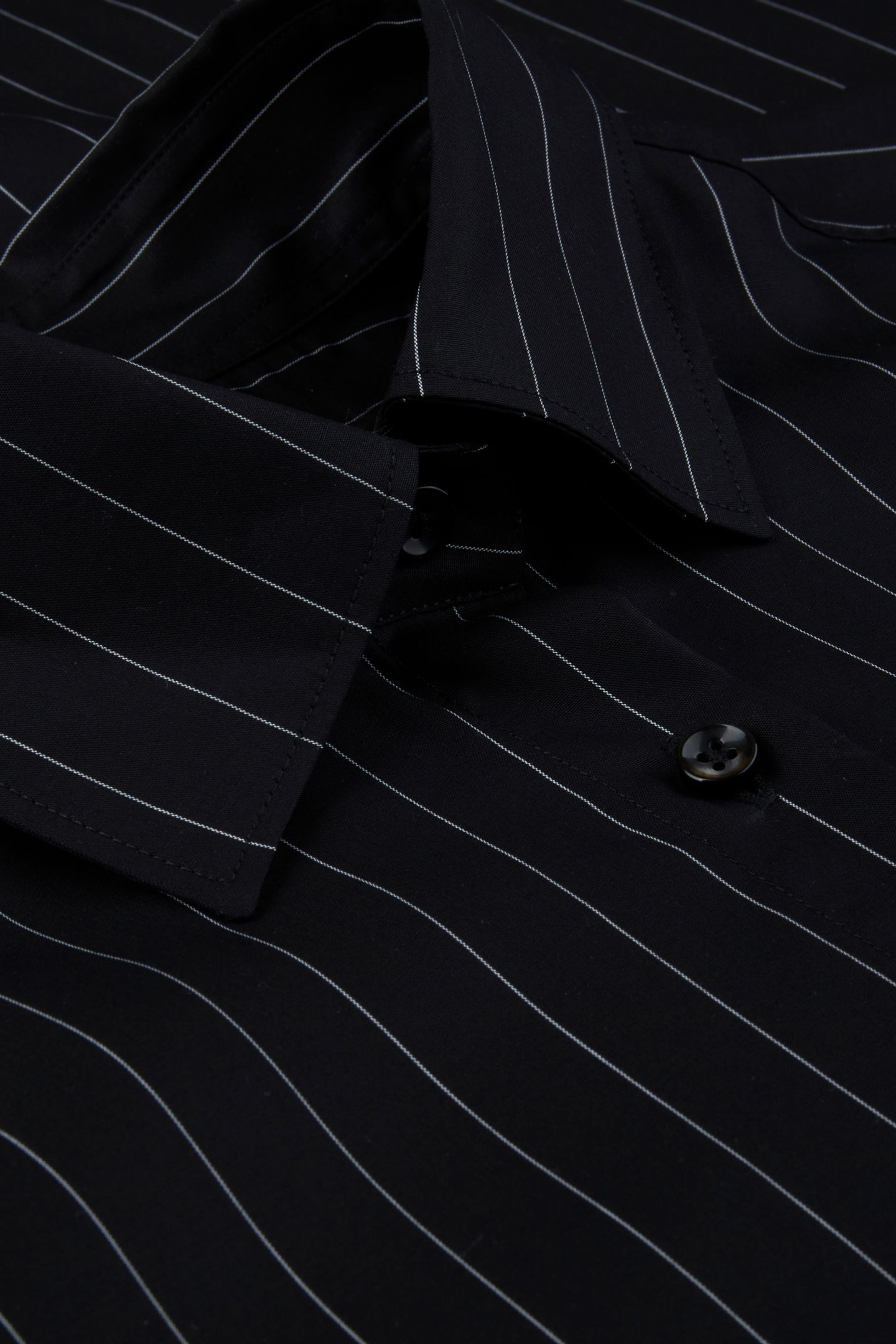 DINA SHIRT, LONG BLACK STRIPE 3