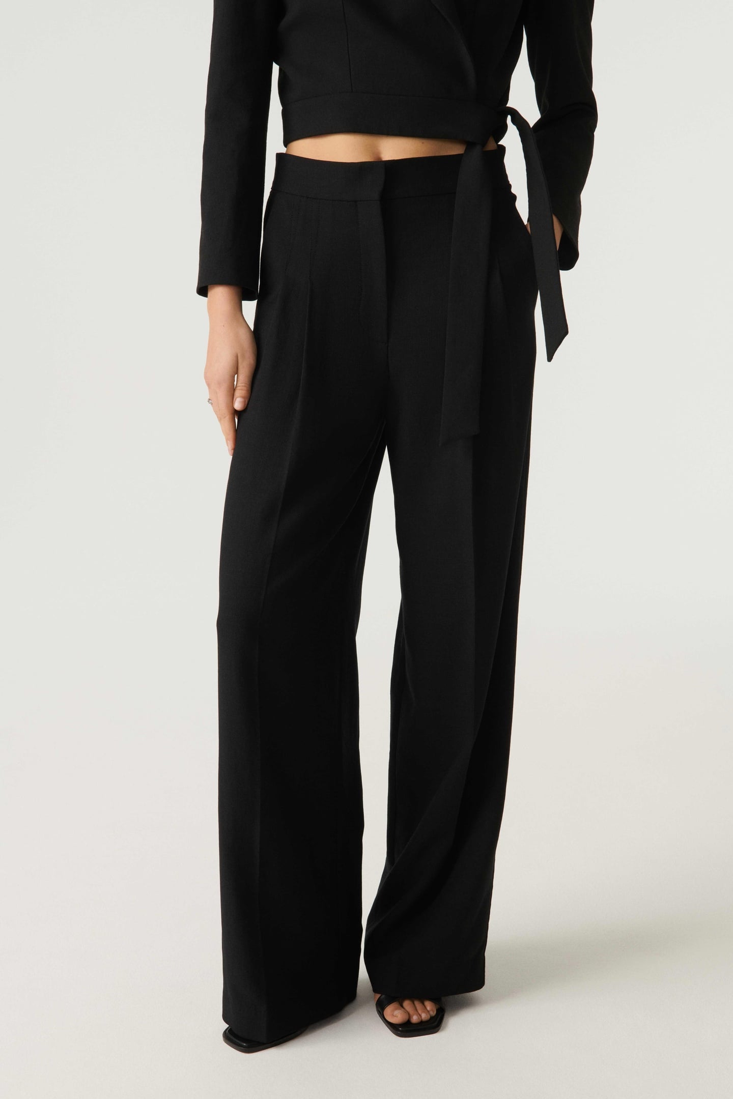 WIDE TROUSERS BLACK 1