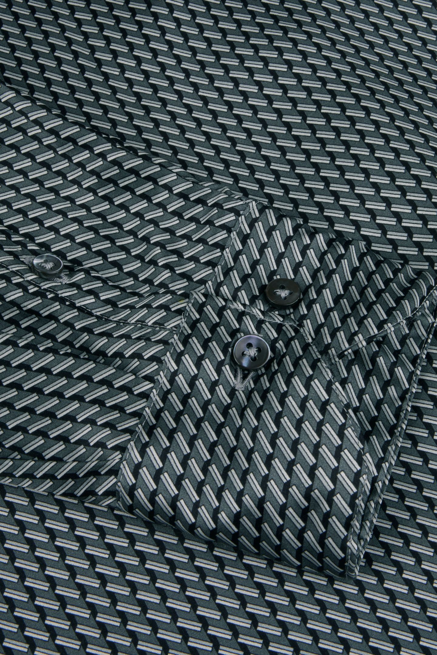 SIRI SHIRT BLACK PATTERN 3