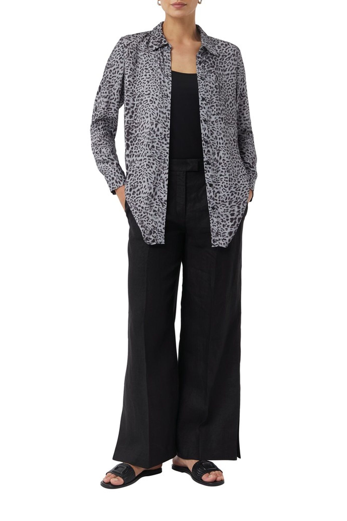 COMMA BLOUSES BLACK 2
