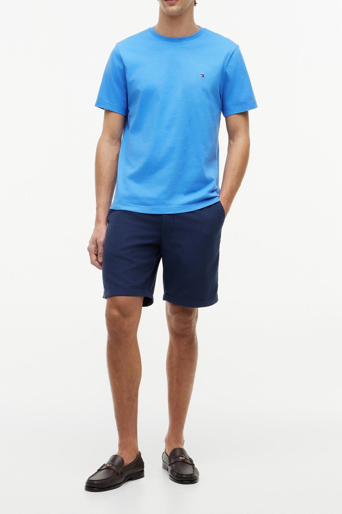 FLAG EMBROIDERY T-SHIRT BLUE SPELL 2