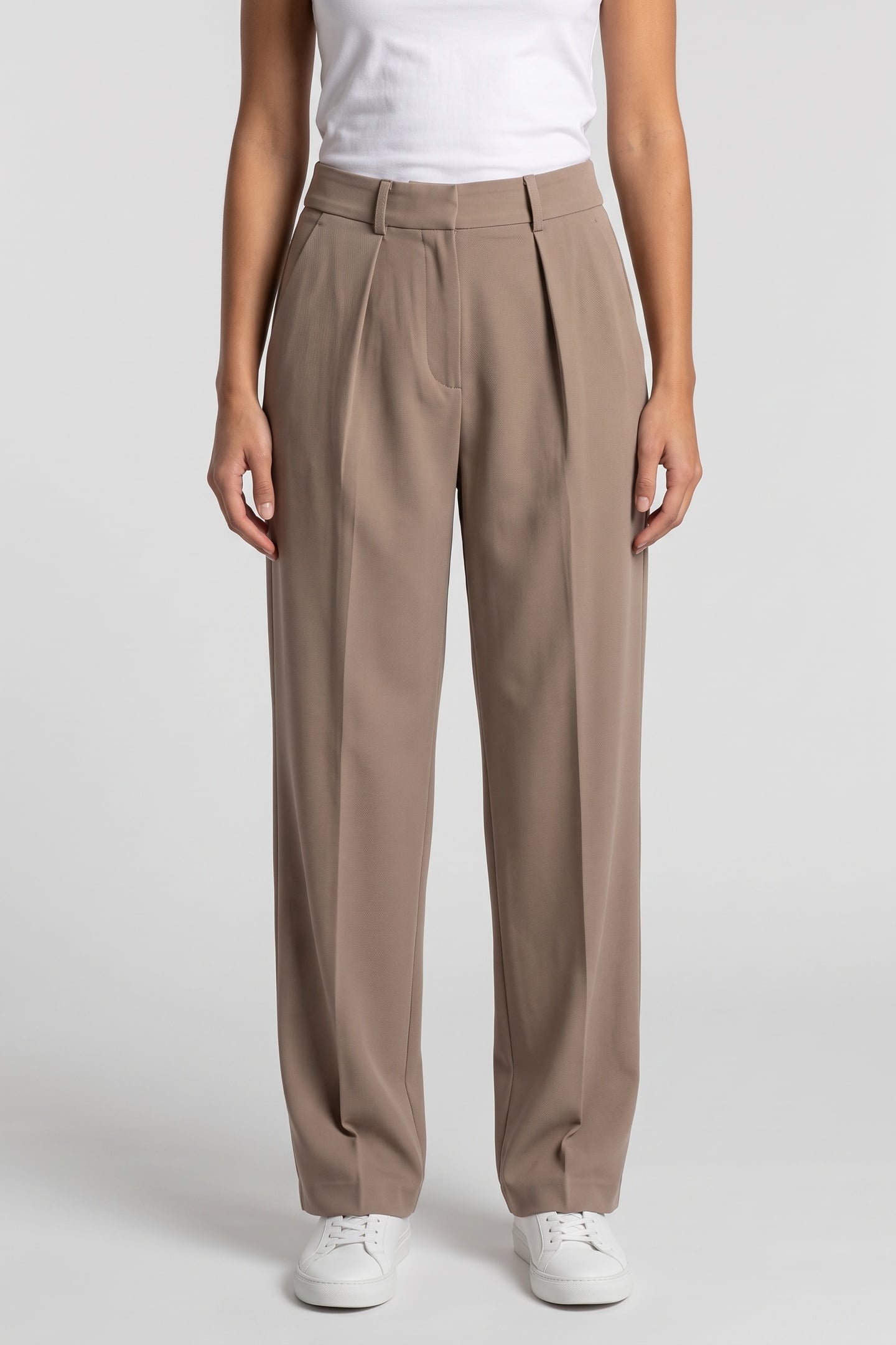 ST IDALIE TROUSERS BEIGE 1