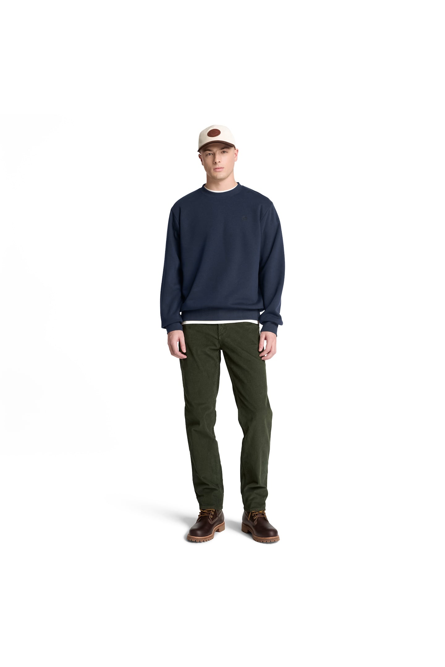 OYSTER RIVER CHEST LOGO BB CREW SWEATSHIRT DARK SAPPHIRE 4