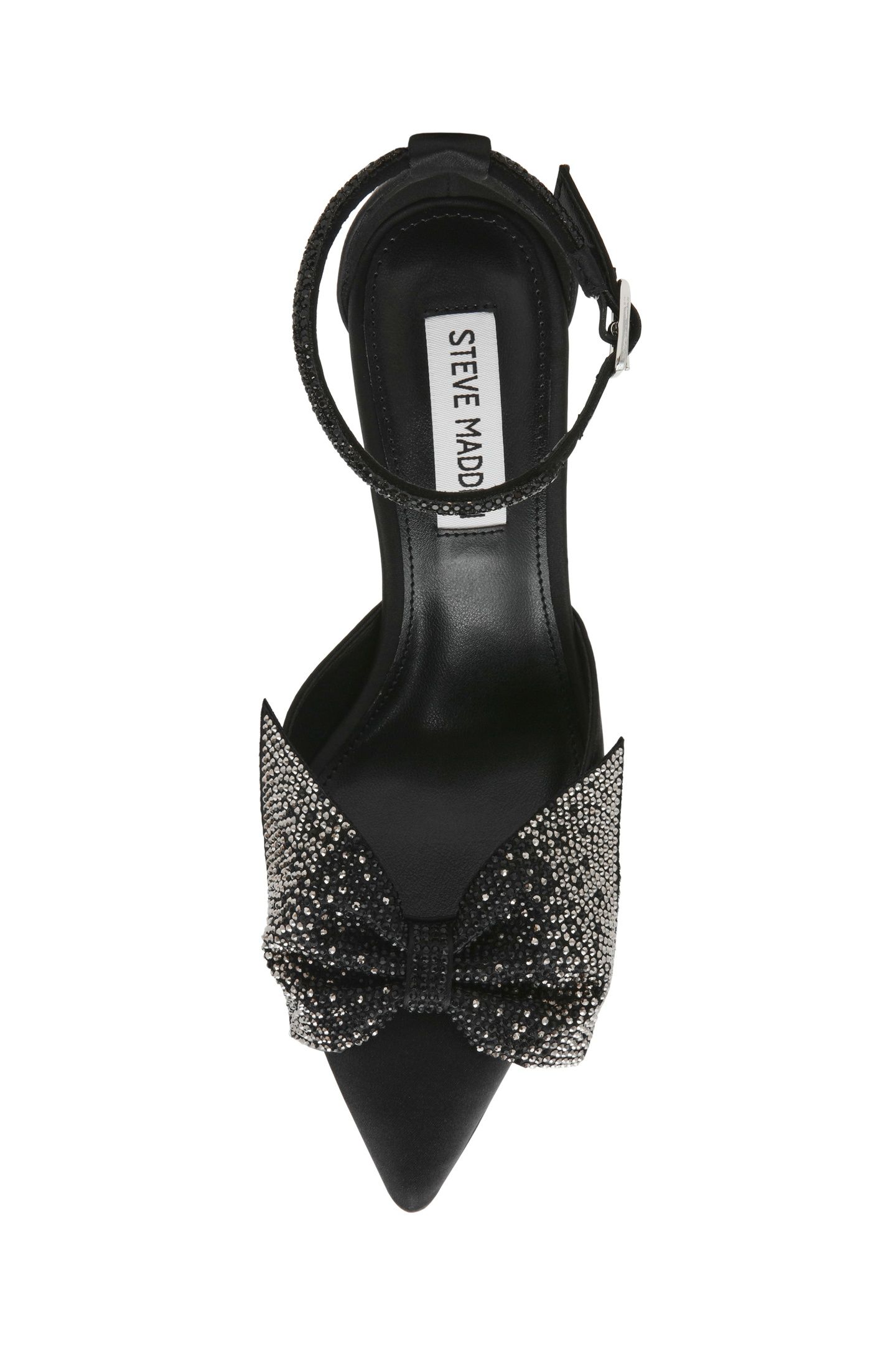 LILYANN-E SANDALS BLACK SATIN 5