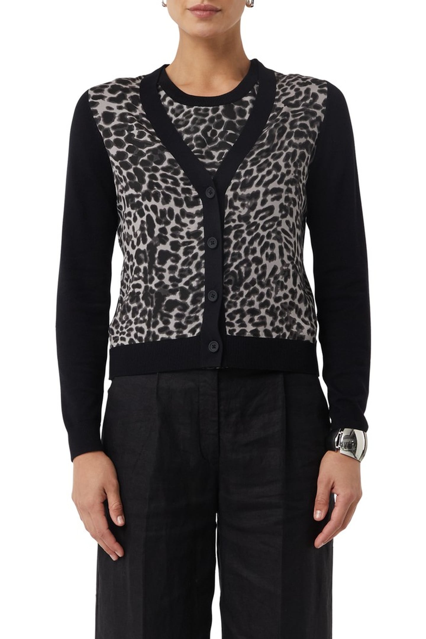 COMMA PULLOVER BLACK 1