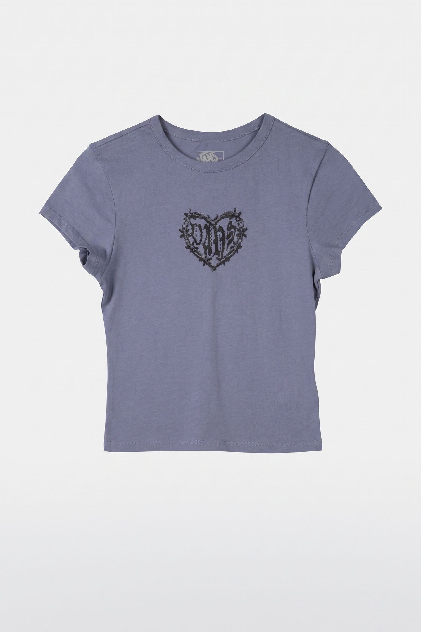 BARBED HEART W TEE BLUE 3
