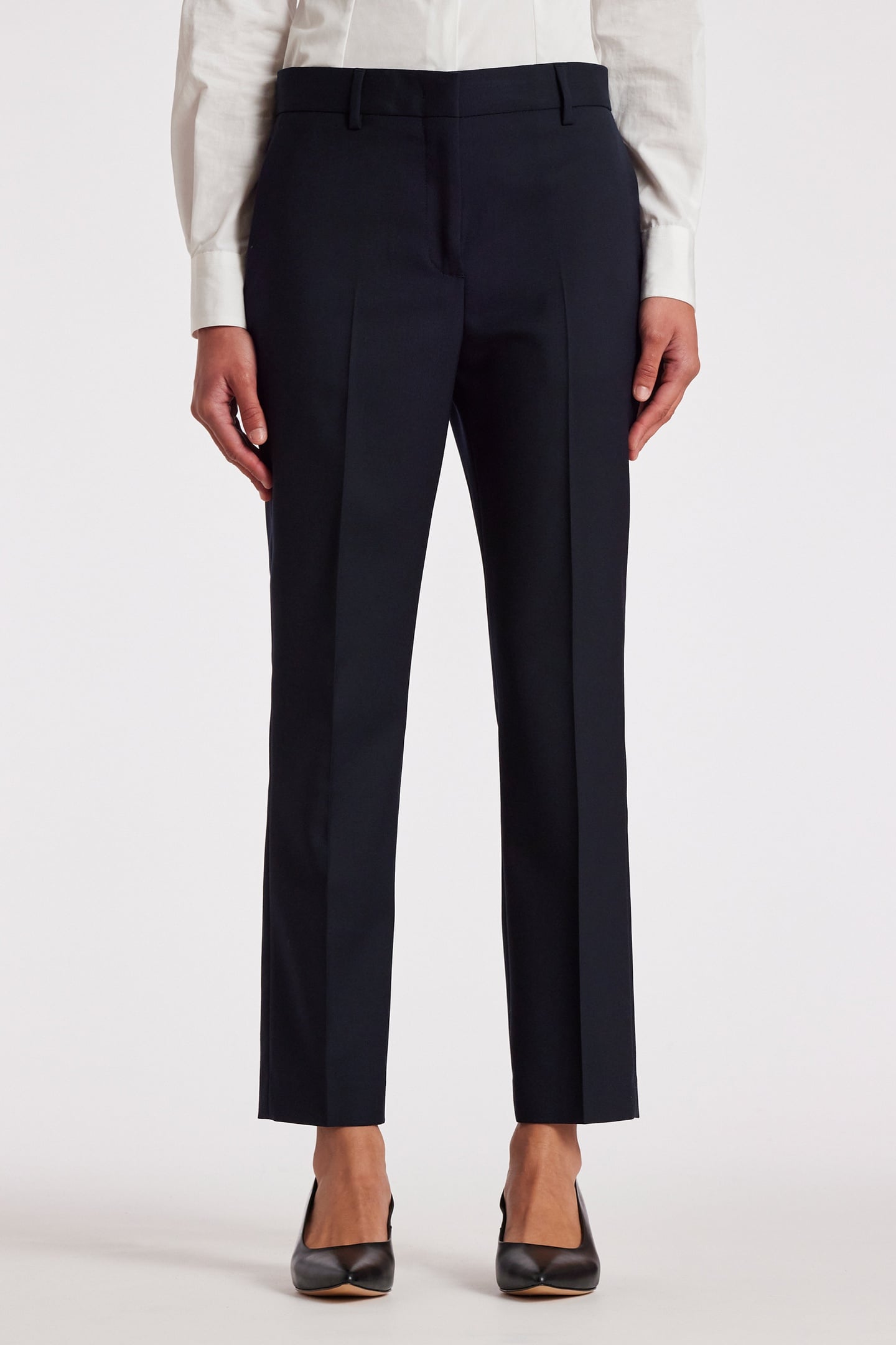 WOMENS TROUSERS VERY DARK NAVY 1