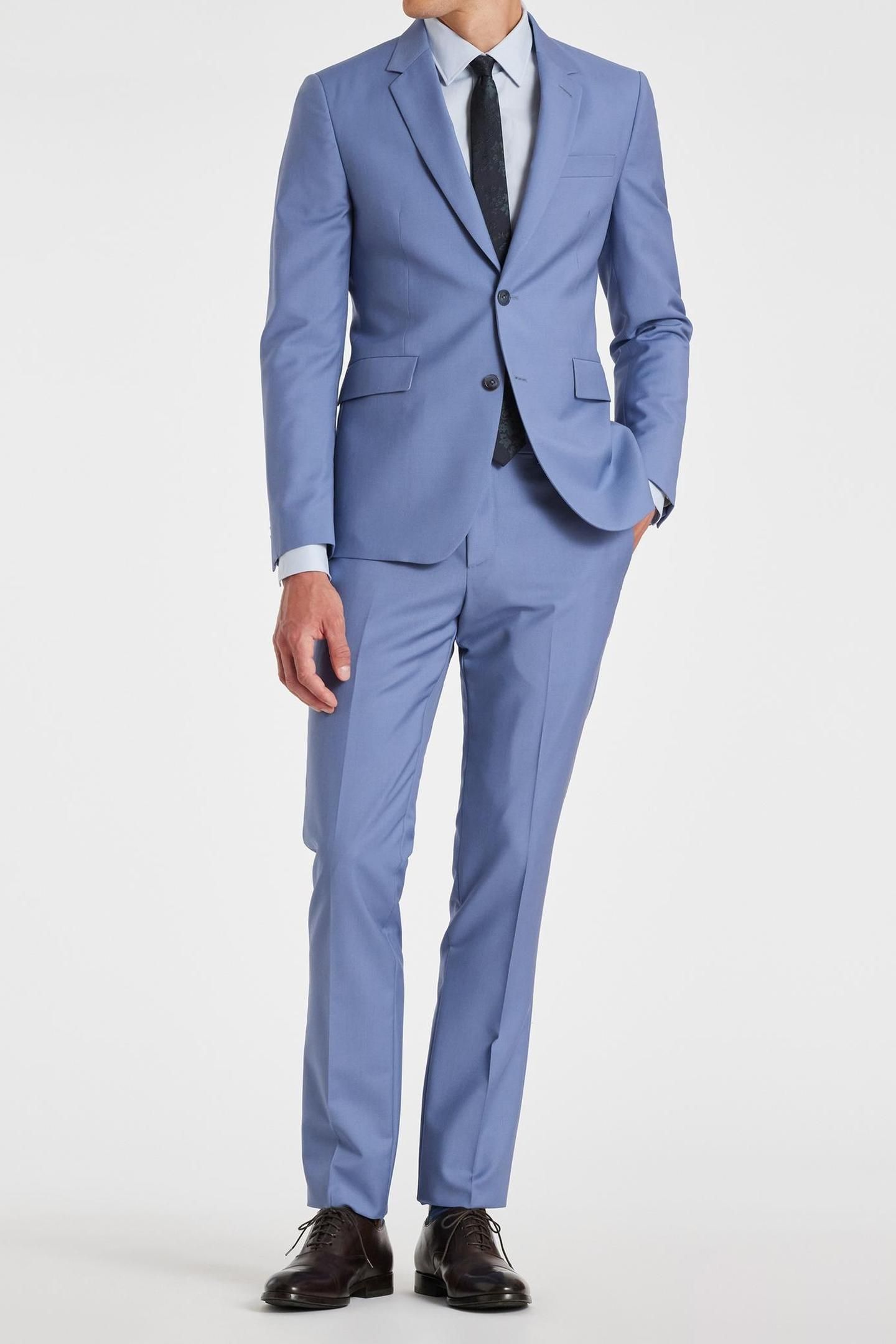 MENS SLIM FIT 2BTN SUIT GREYISH_BLUE 3