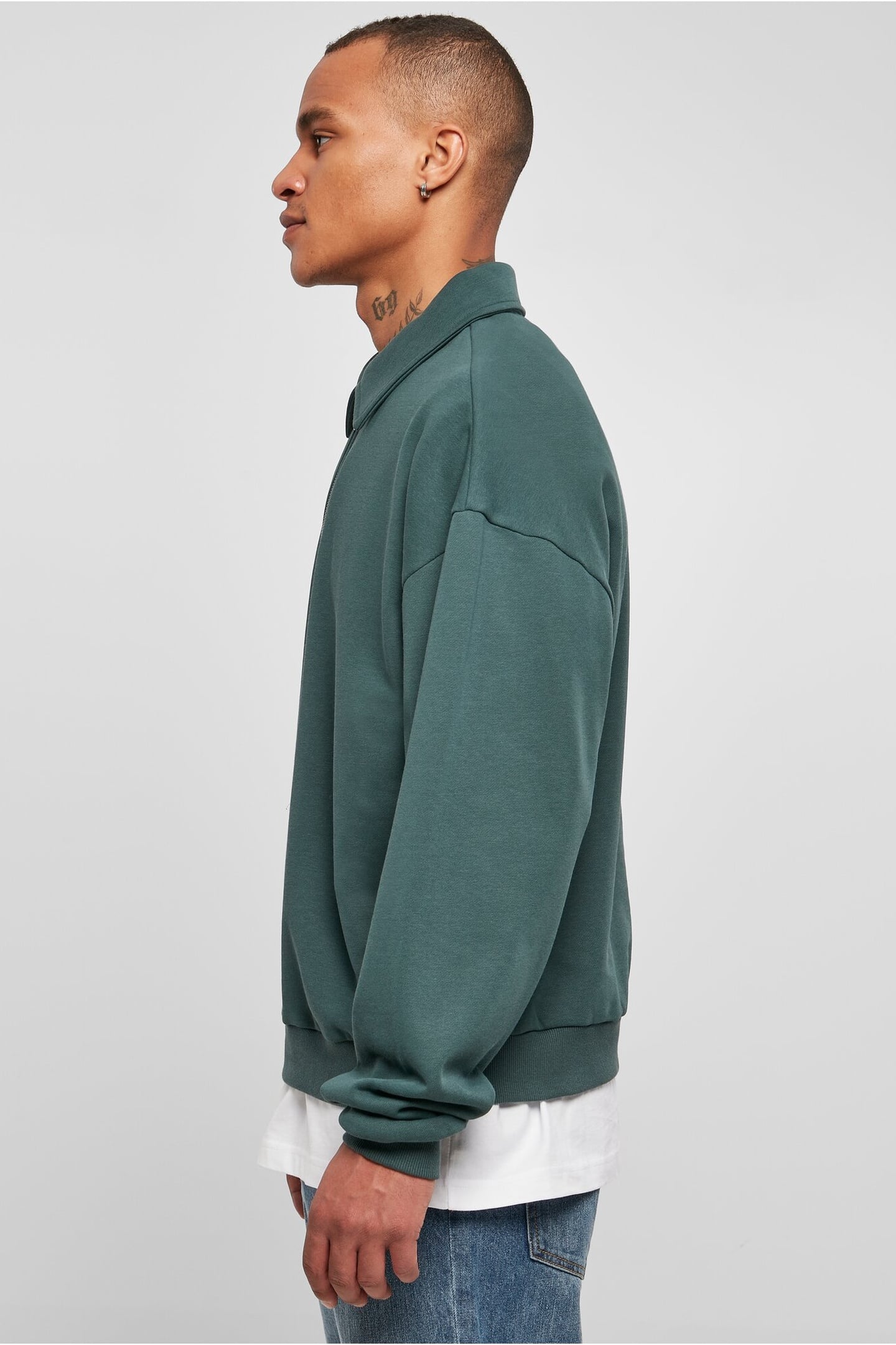 SHIRT COLLAR CREW BOTTLEGREEN 3