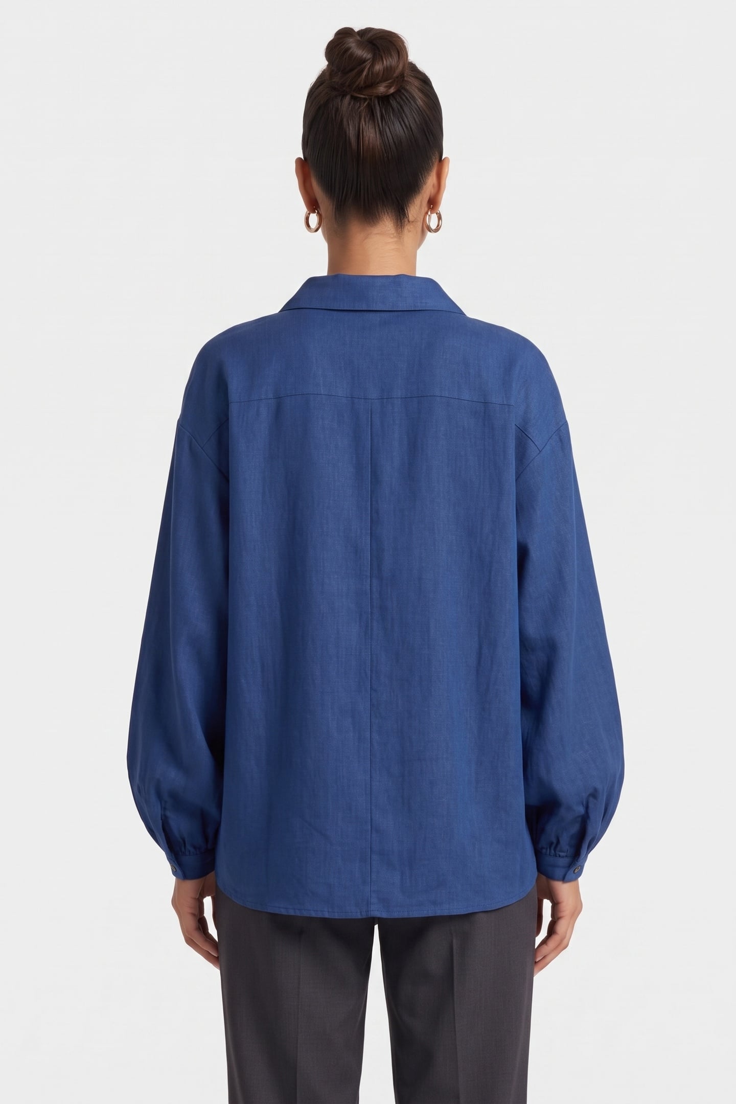 LOUISE BLOUSE BLUE 2