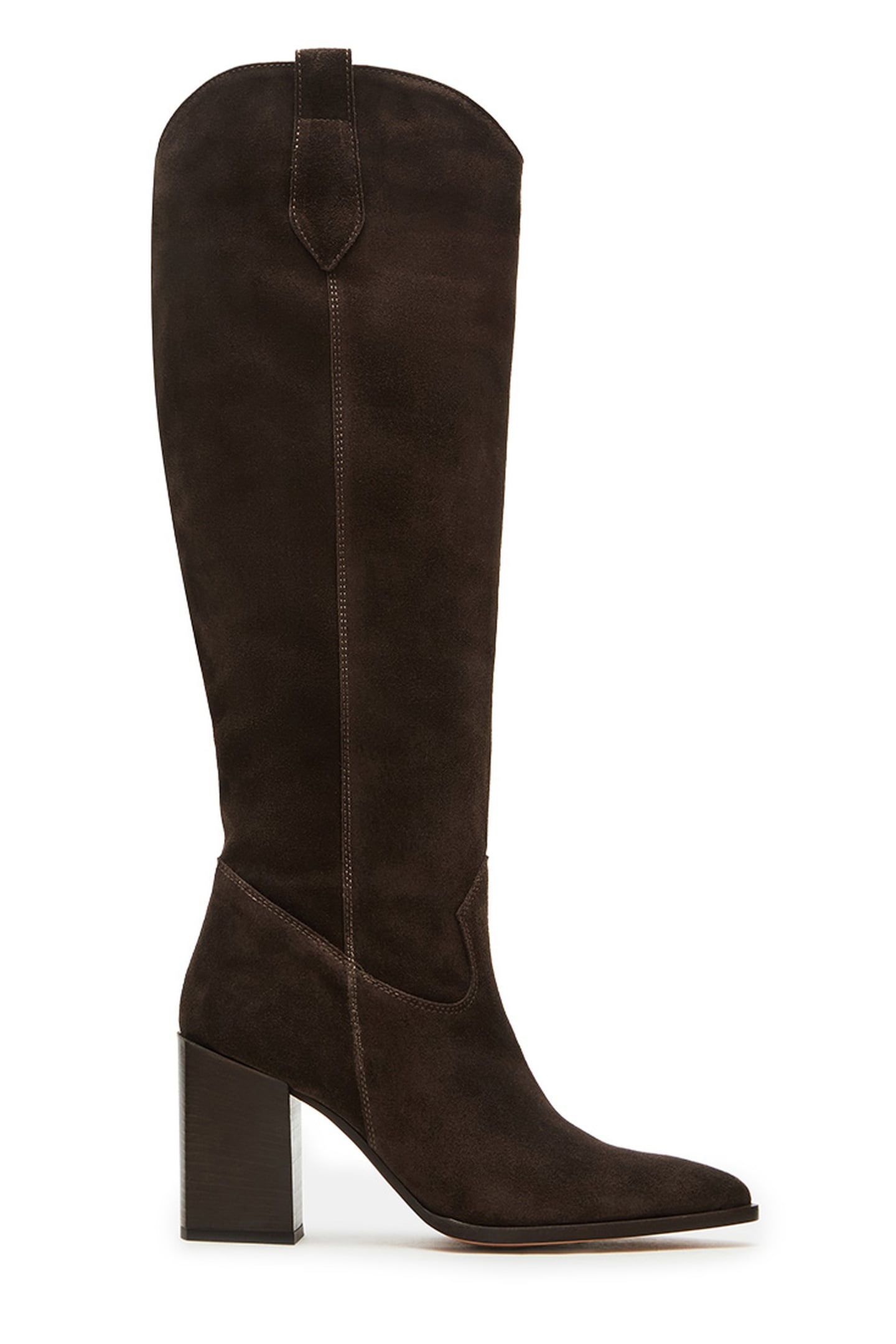 VESEY BOOTS CHOCOLATE BROWN SUEDE 1