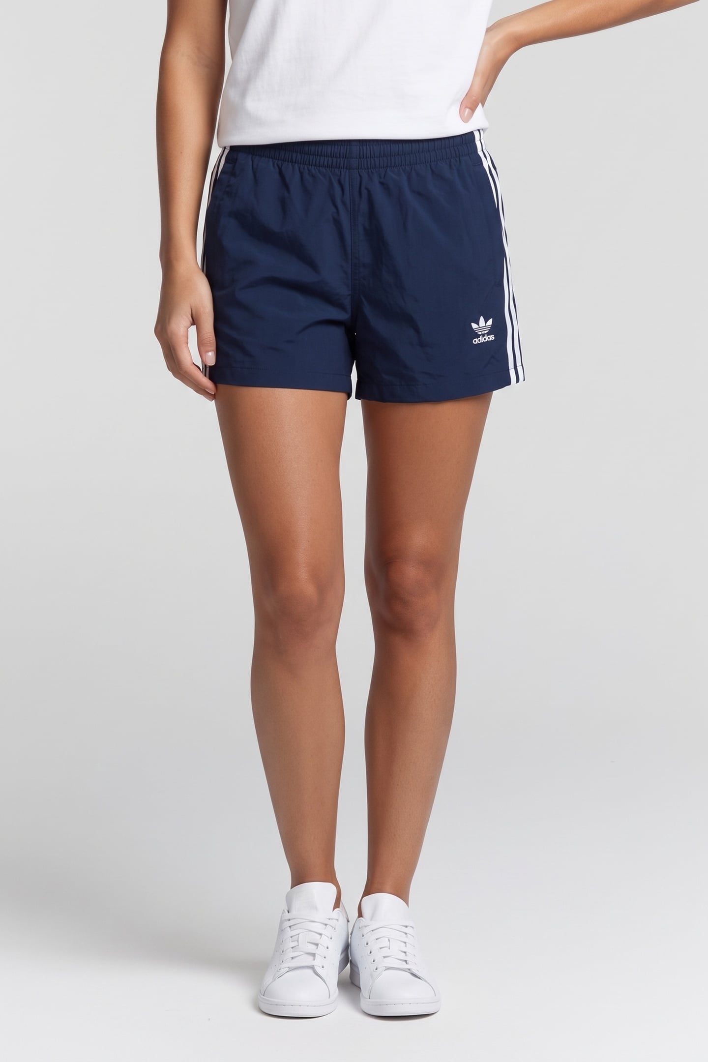 UNISEX PERFORMANCE ORIGINALS ADICOLOR 3 STRIPES SWIM SHORT N 1