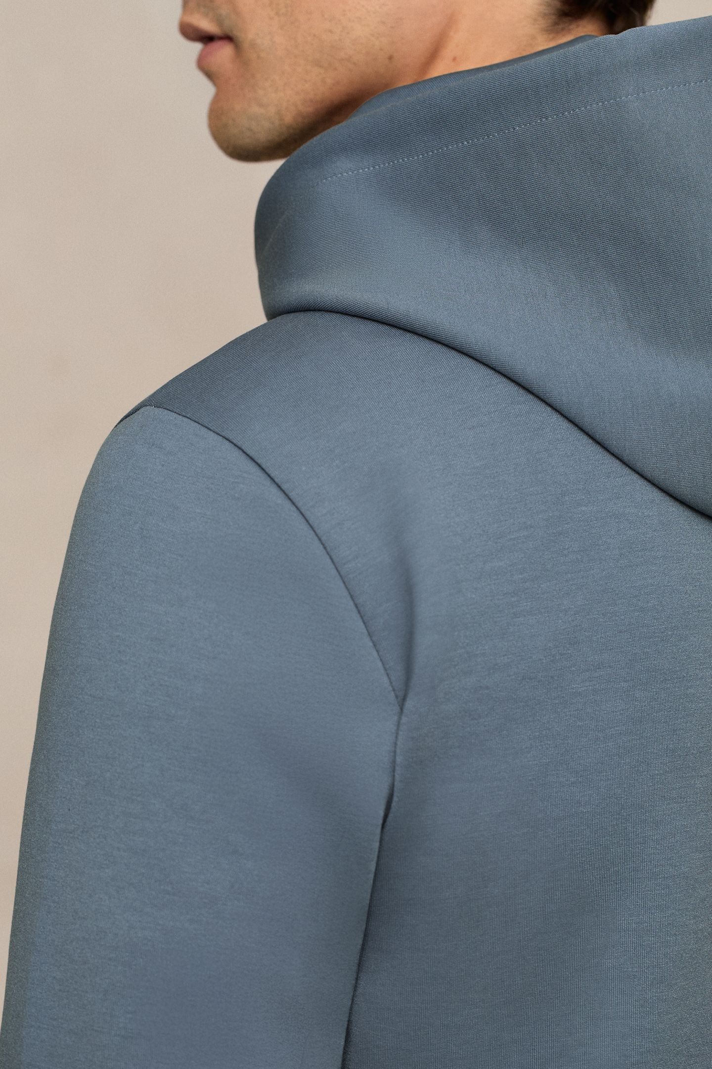 LS INTERLOCK HOODY AIRFORCE BLUE 5