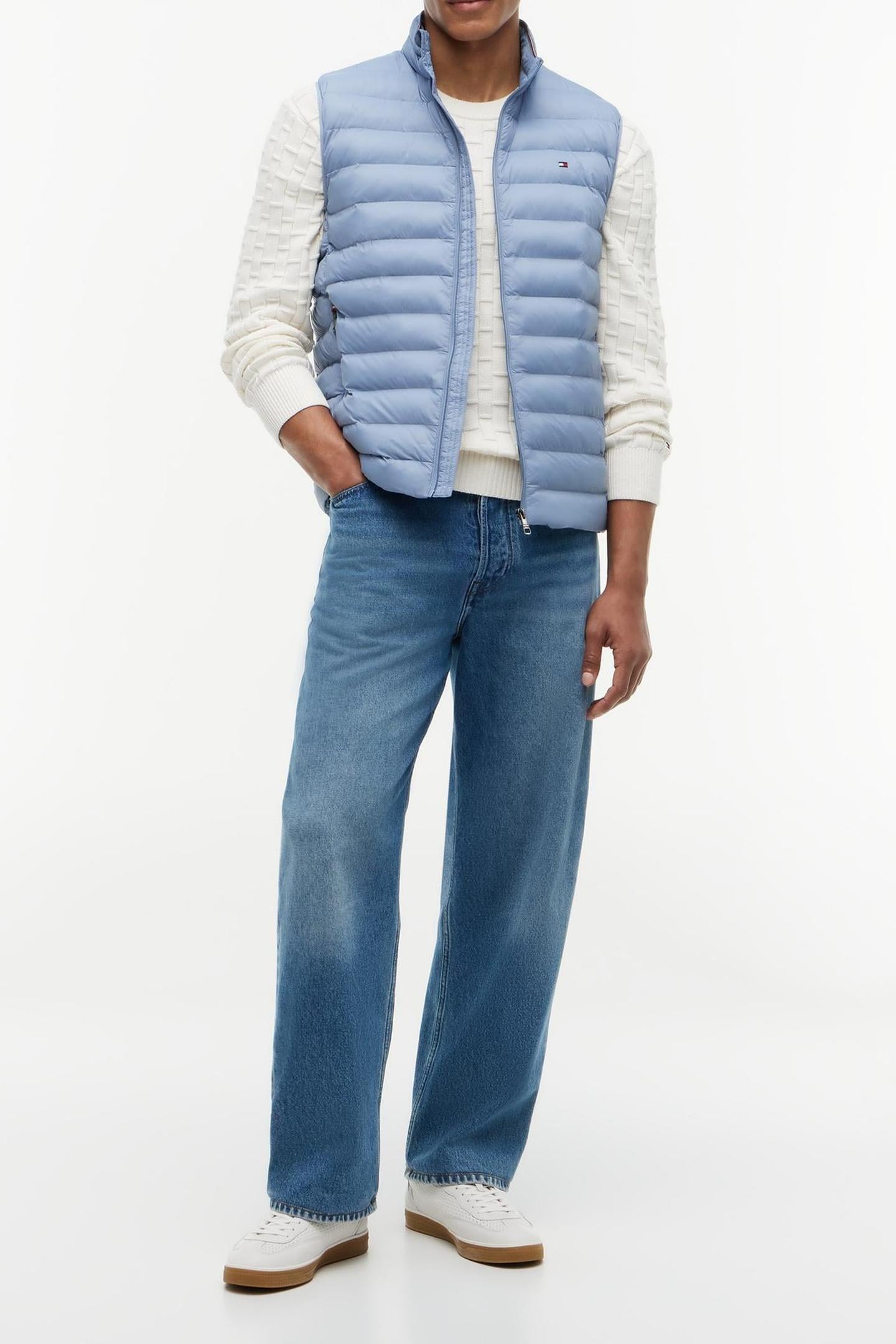 PACKABLE RECYCLED VEST BRISK BLUE 1