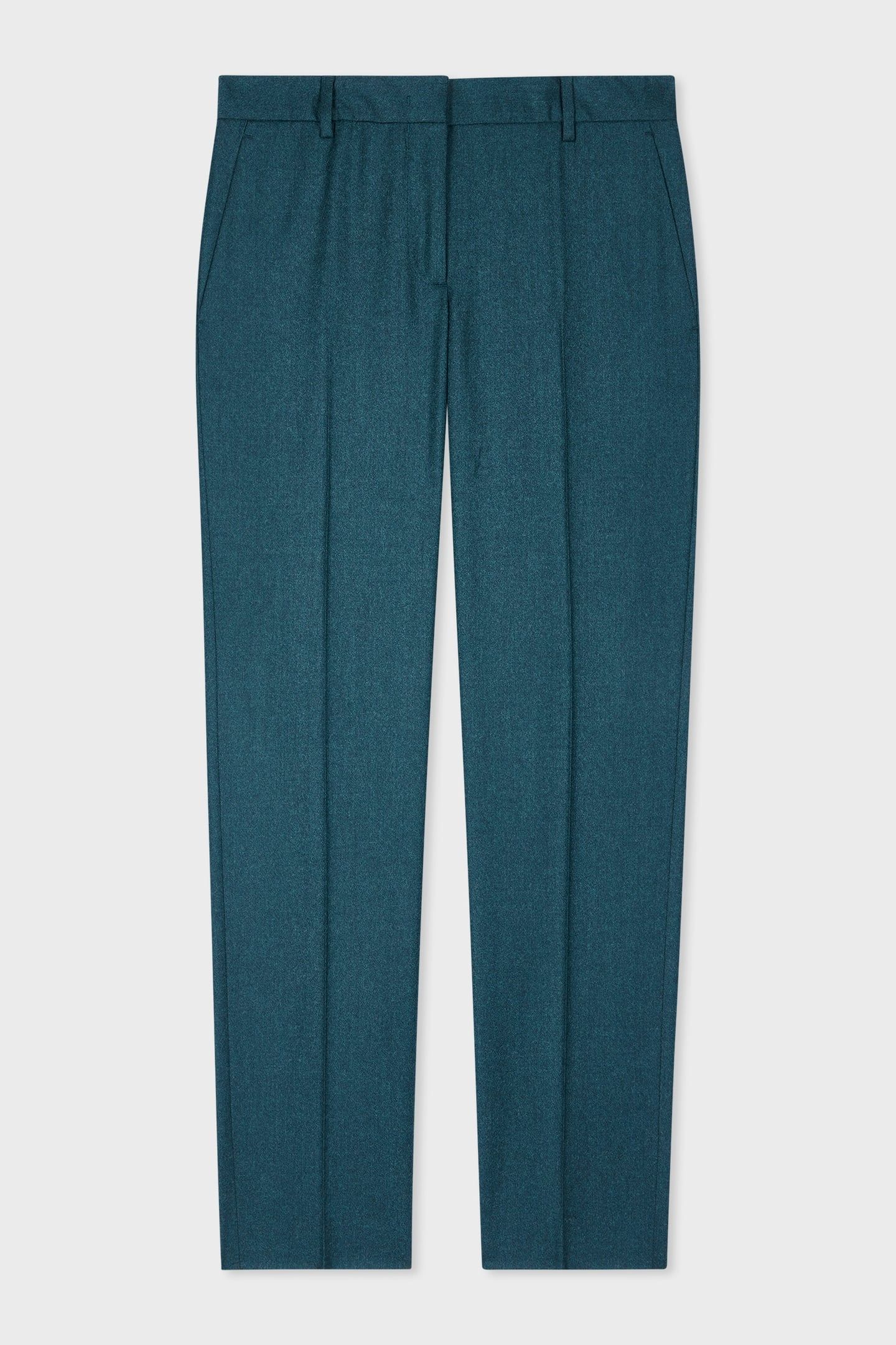 WOMENS TROUSERS PETROL BLUE 7