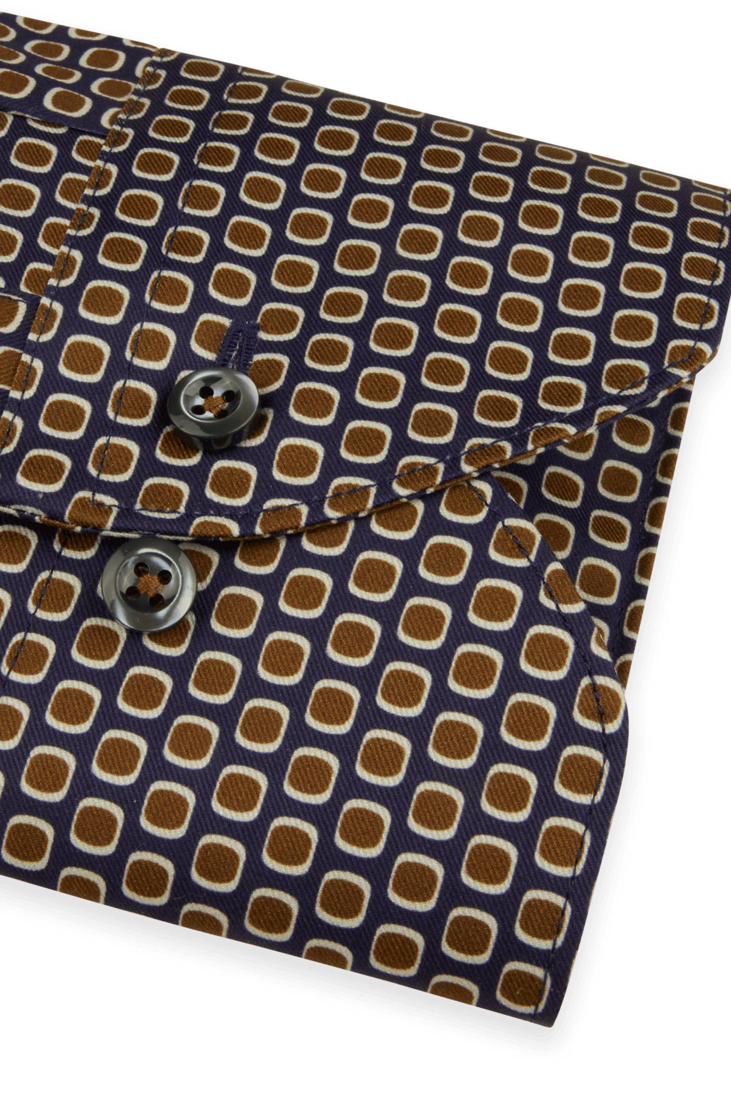 FITTED BODY/90, RC CUFF NAVY PATTERN 3