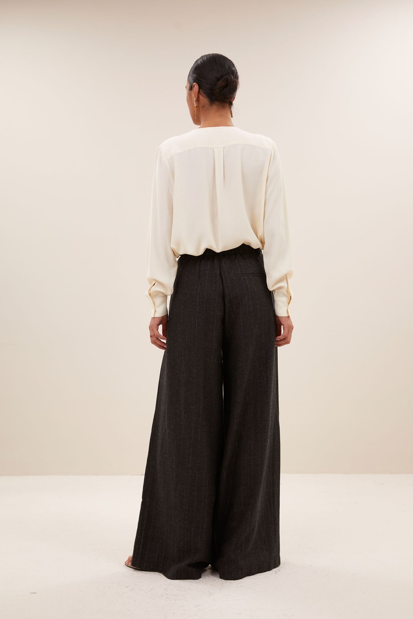 SEF GREY PANTS GREY LUREX 2