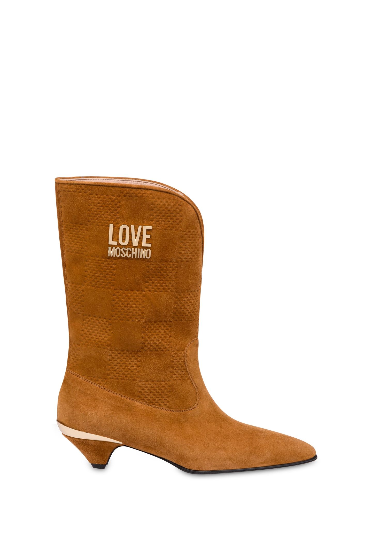 SUEDE ANKLE BOOTS BROWN 1