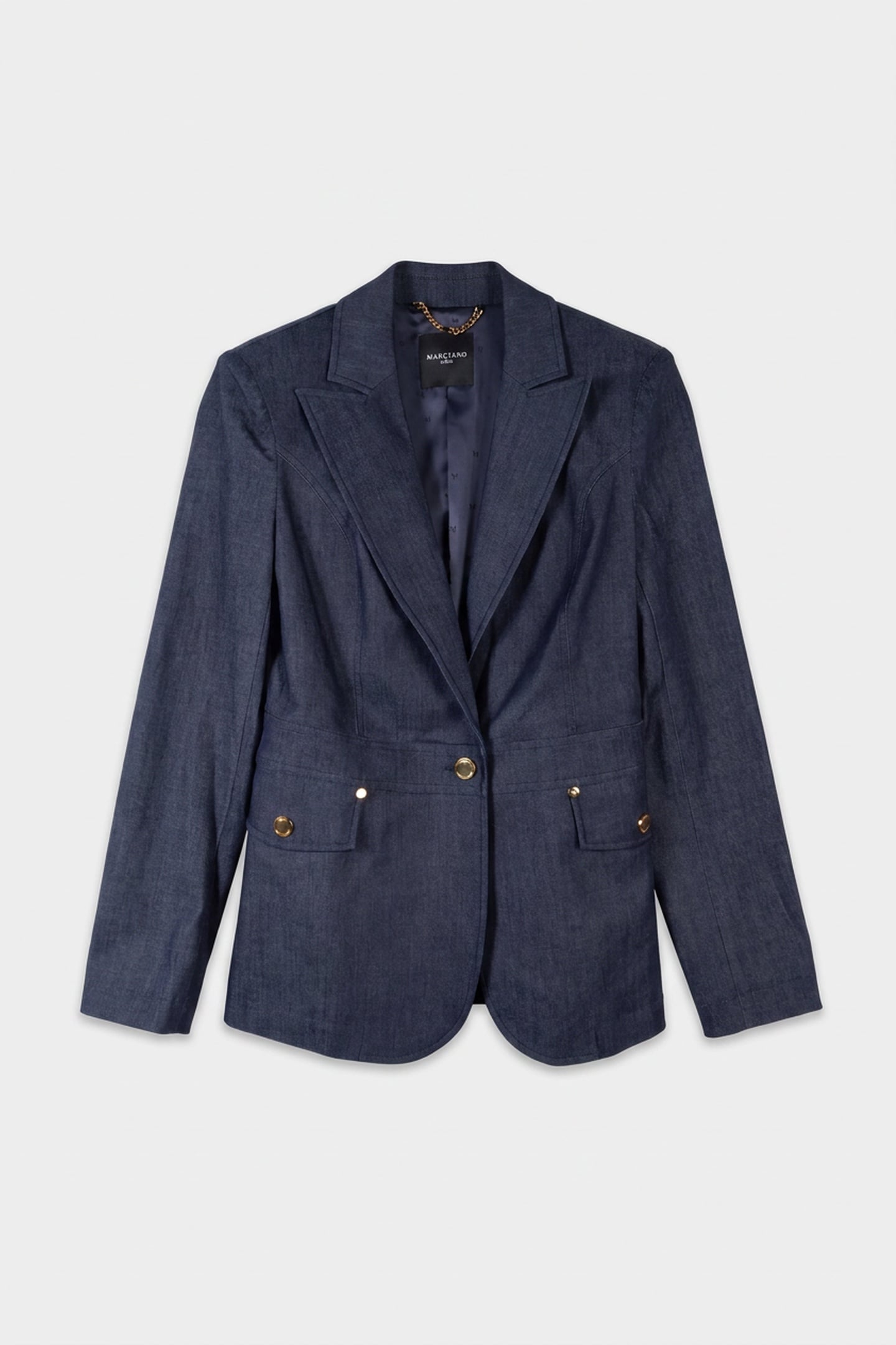 BLAZER WITH FLAP POC DARK WASH 3
