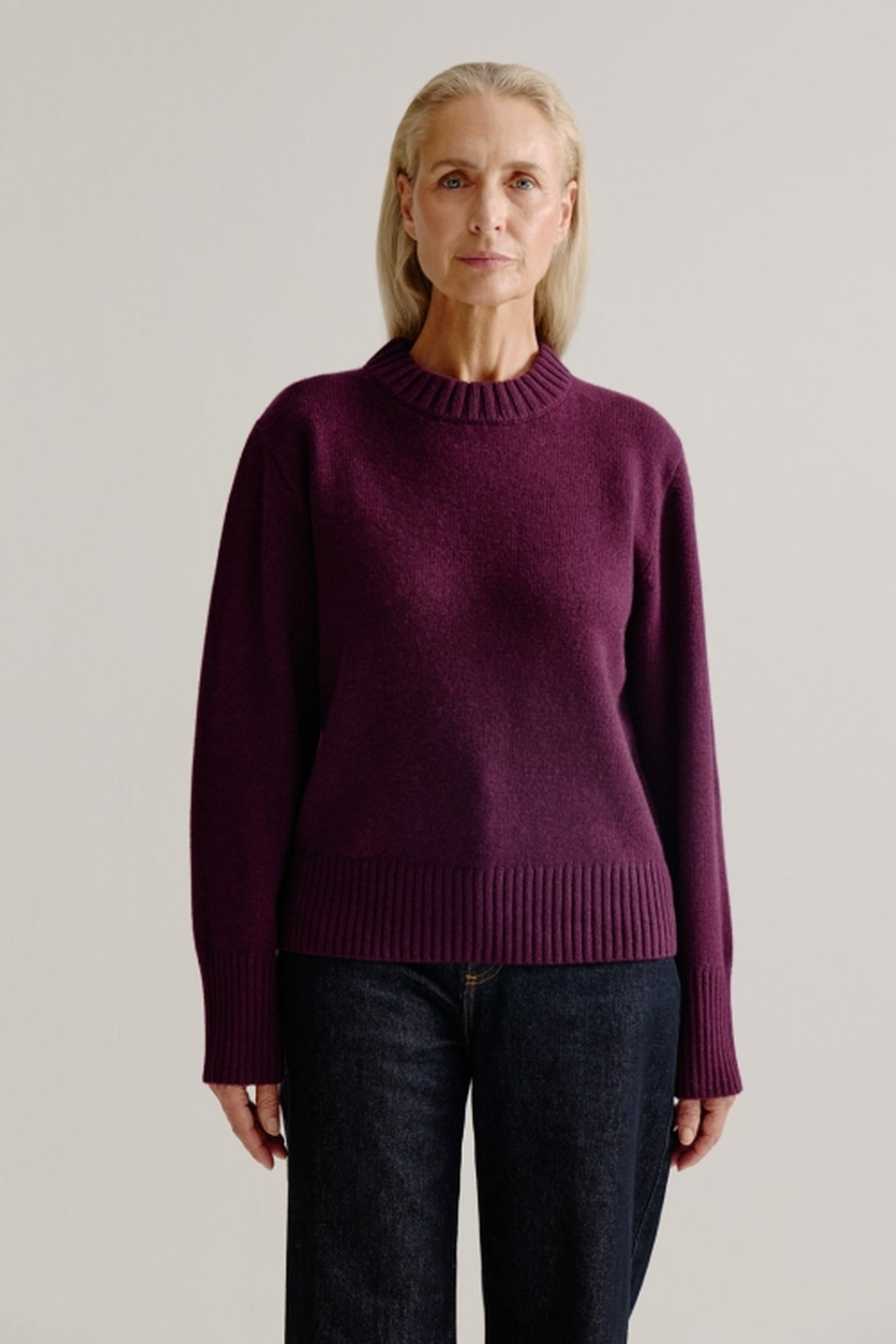 LENTE SWEATER BORDEAUX 2