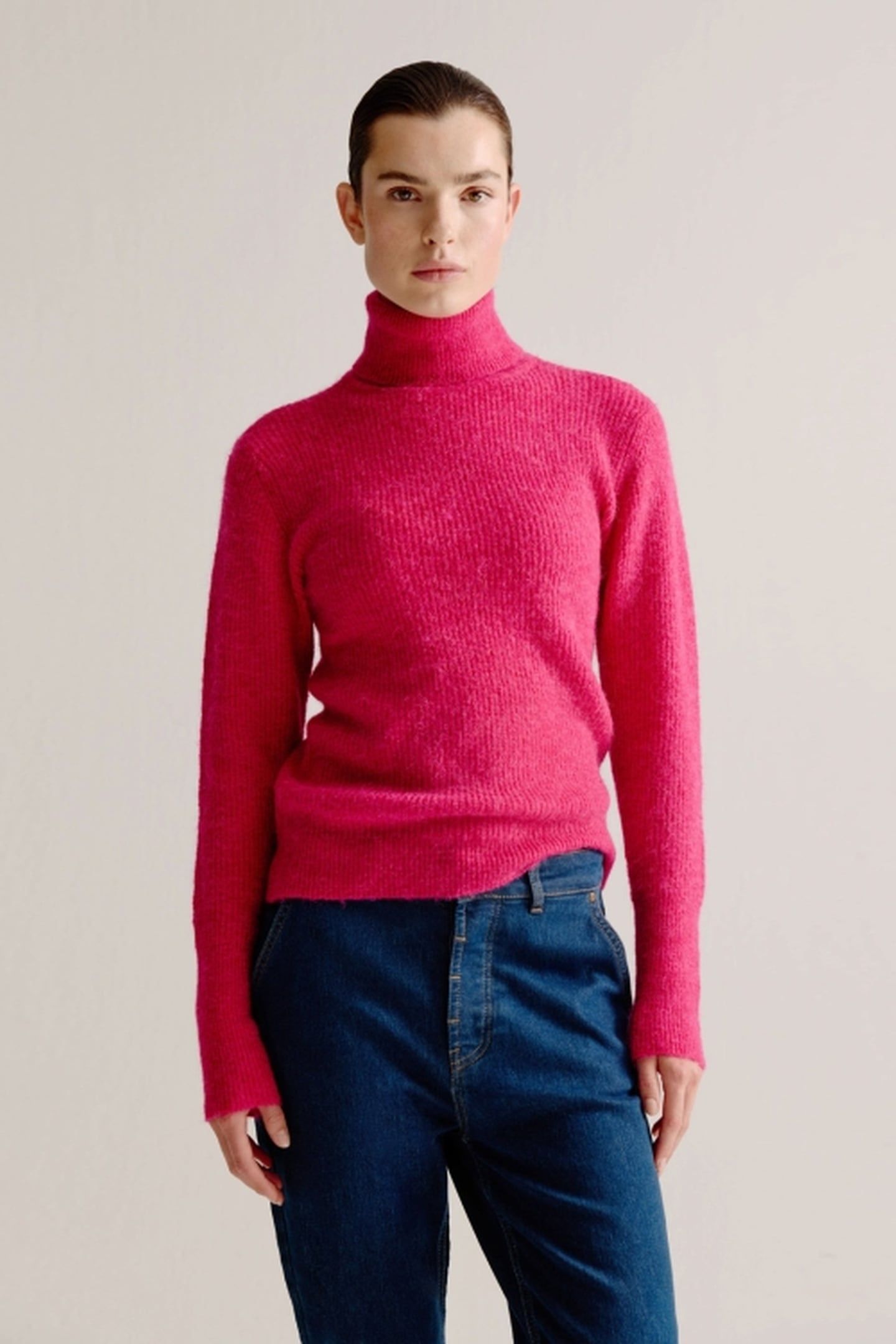 LUX SWEATER FUCHSIA 2
