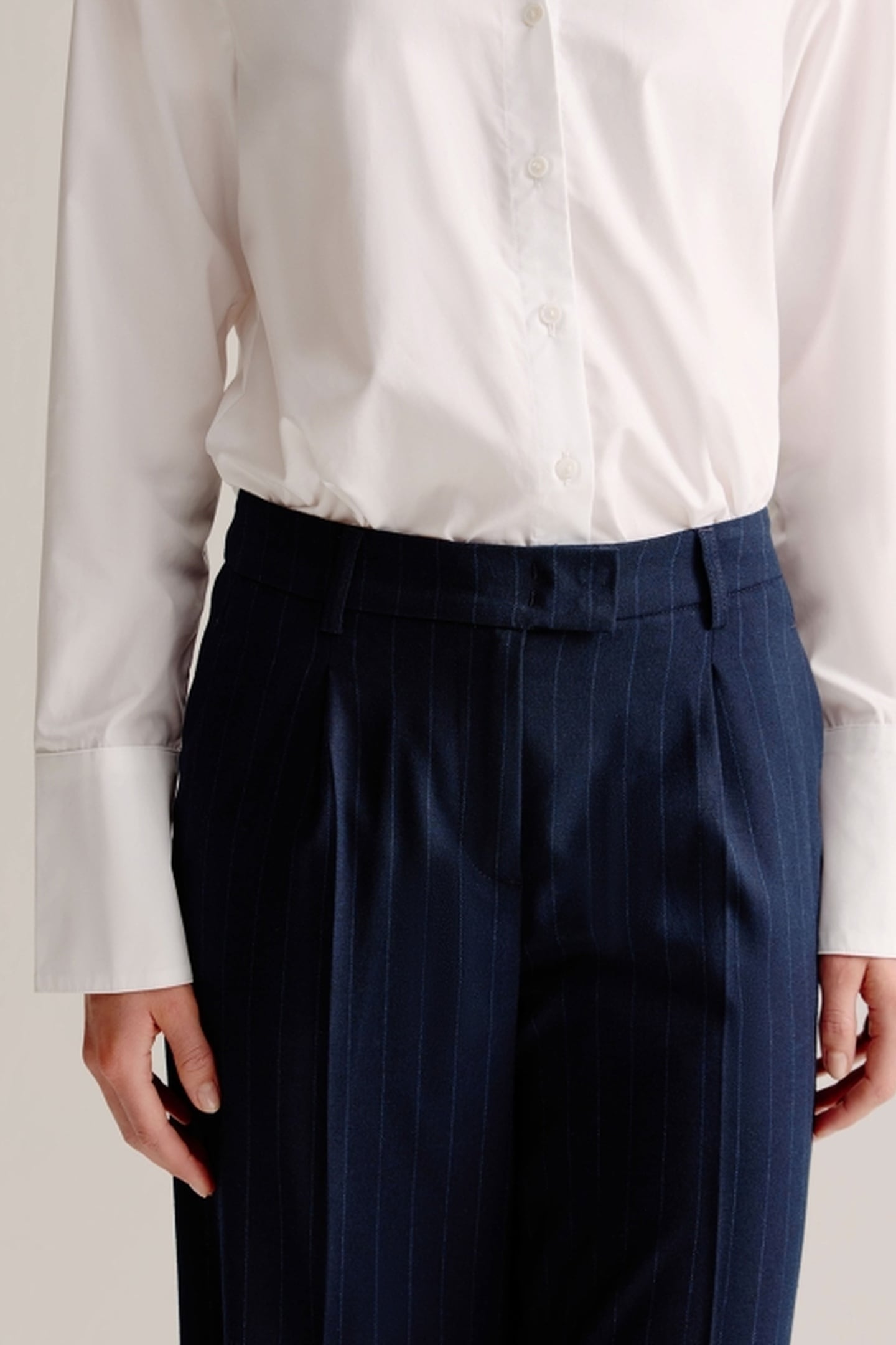 LIVIA PANTS NAVY STRIPE 5
