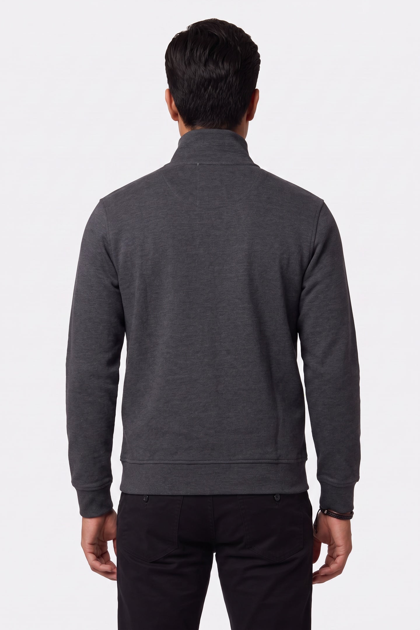 AL HIGH NECK FULLZIP DOWNEY HEATHER M96 2