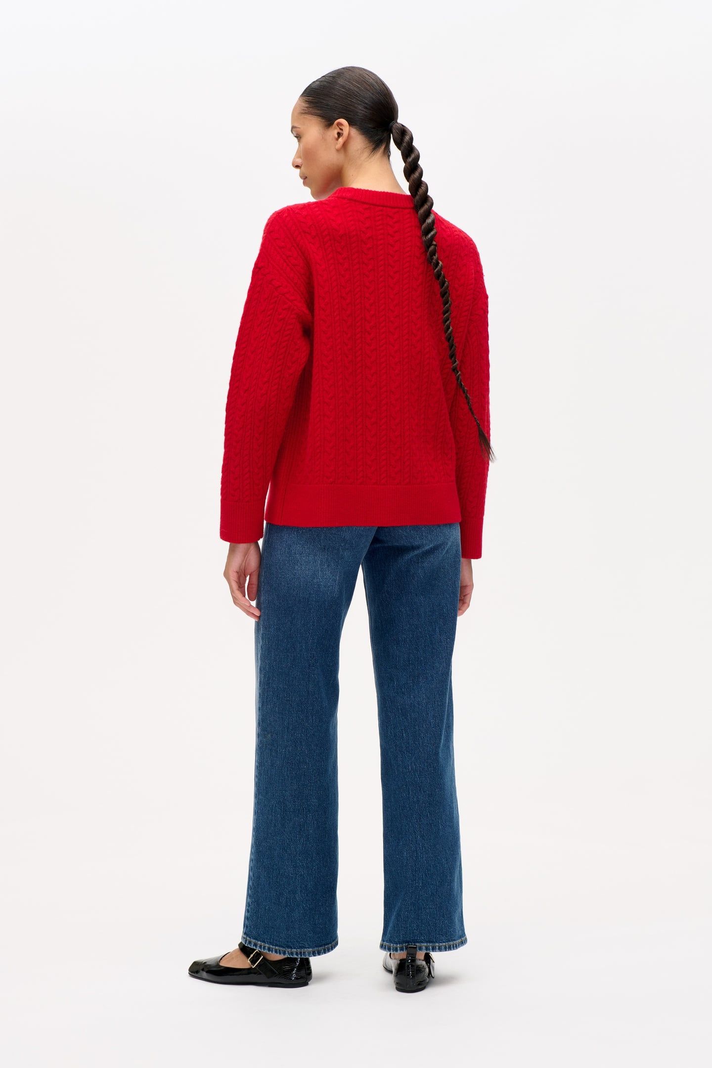 CELESTINE SWEATER CRIMSON RED 3