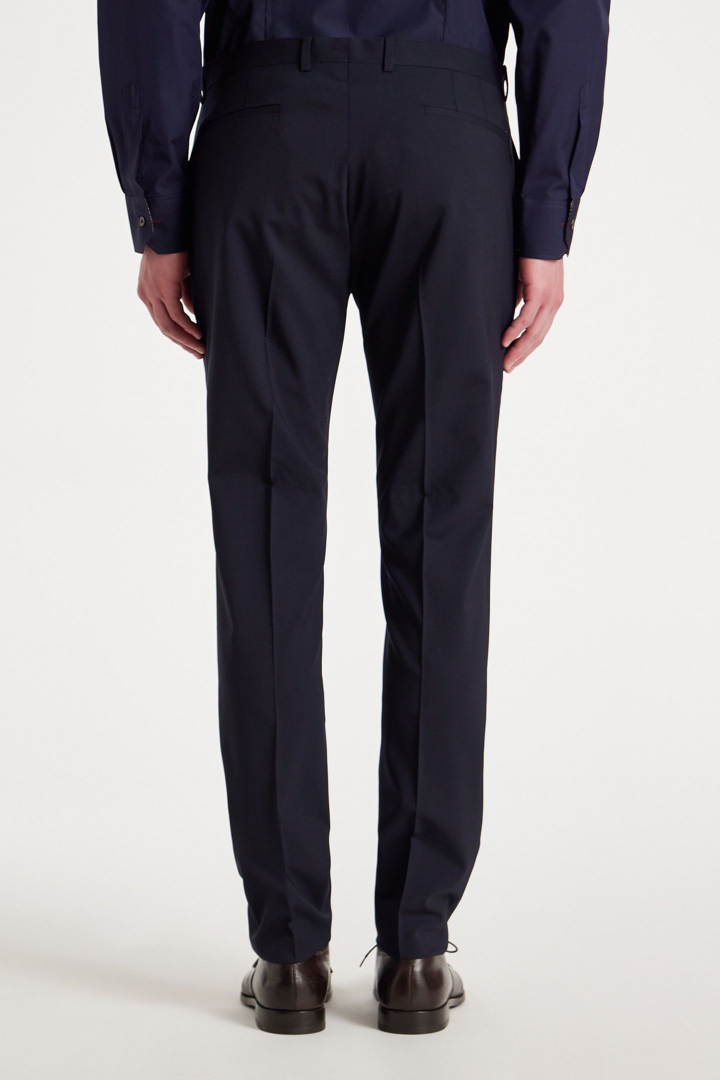 MENS SLIM FIT 2 BUTTON SUIT VERY DARK NAVY 9