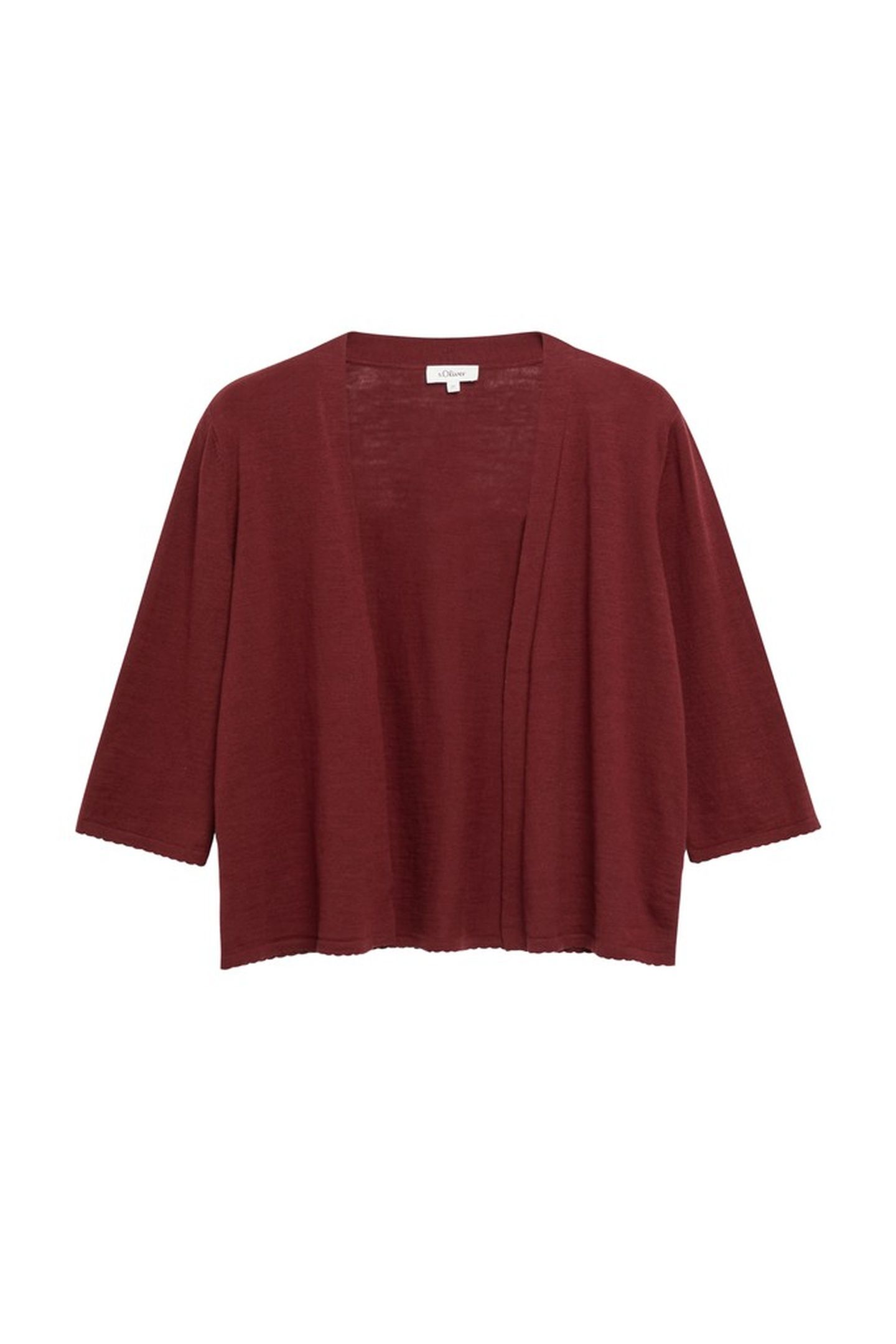 S.OLIVER PULLOVER BURGUNDY 4