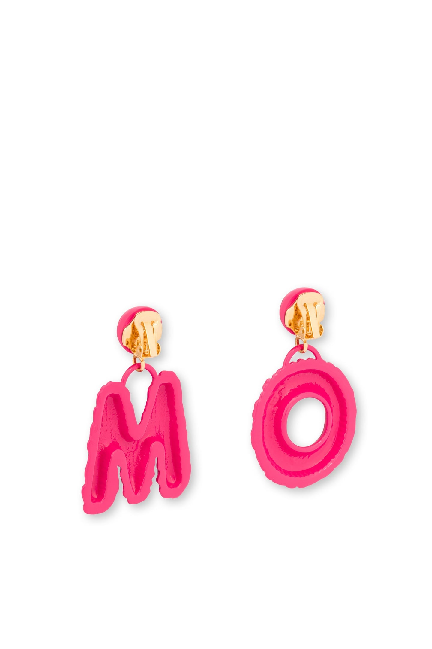 INFLATABLE EARRINGS INFLATABLE LETTERS PINK 2