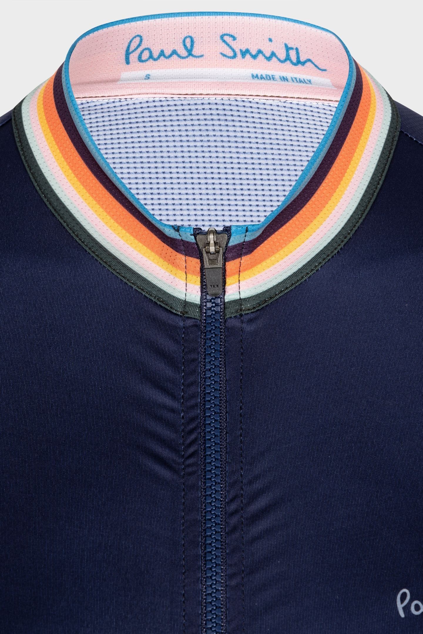 WOMENS CYCLE JERSEY S/S ARTIST STRIPE VERY DARK NAVY 8