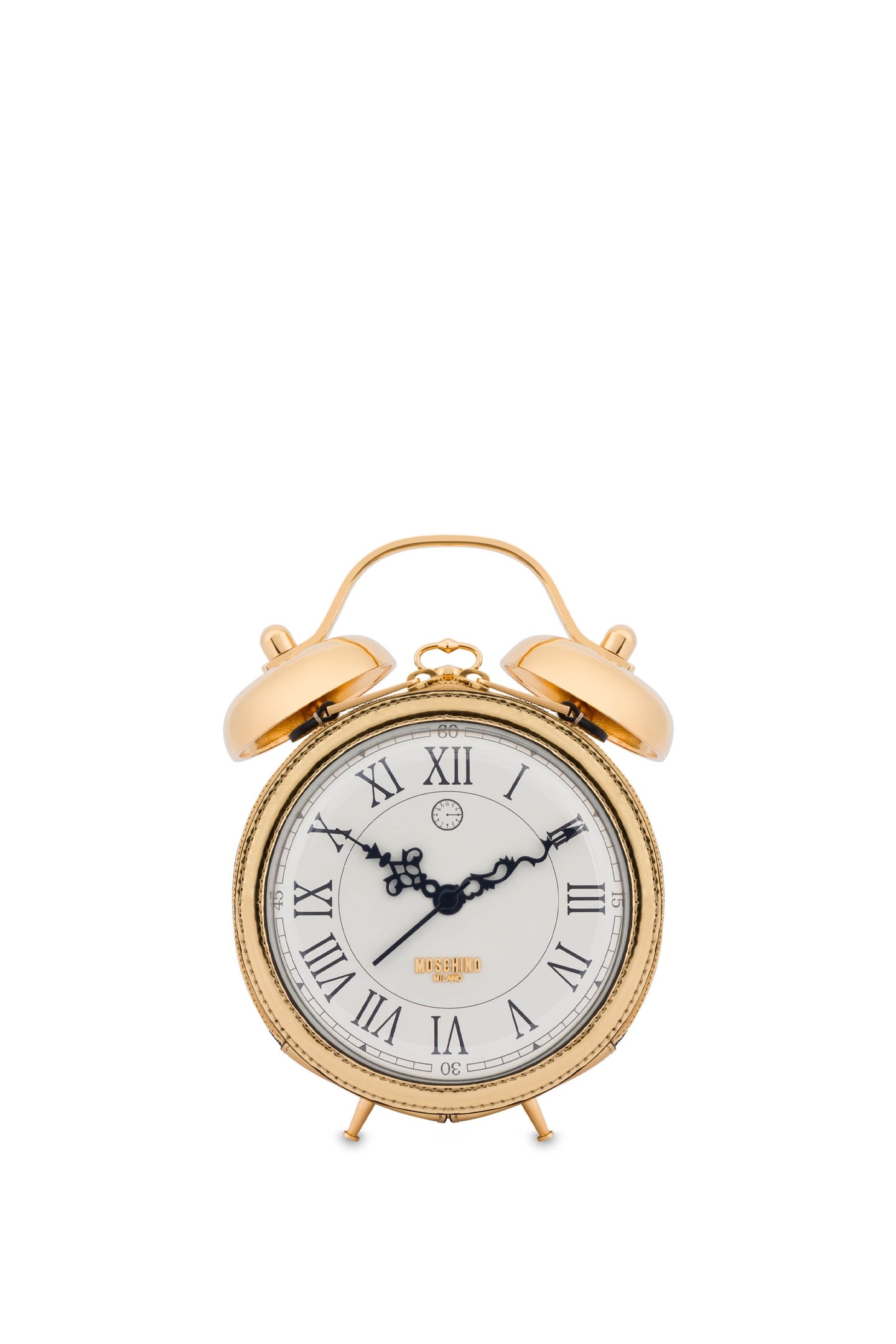 ALARM CLOCK BAG GOLD 1