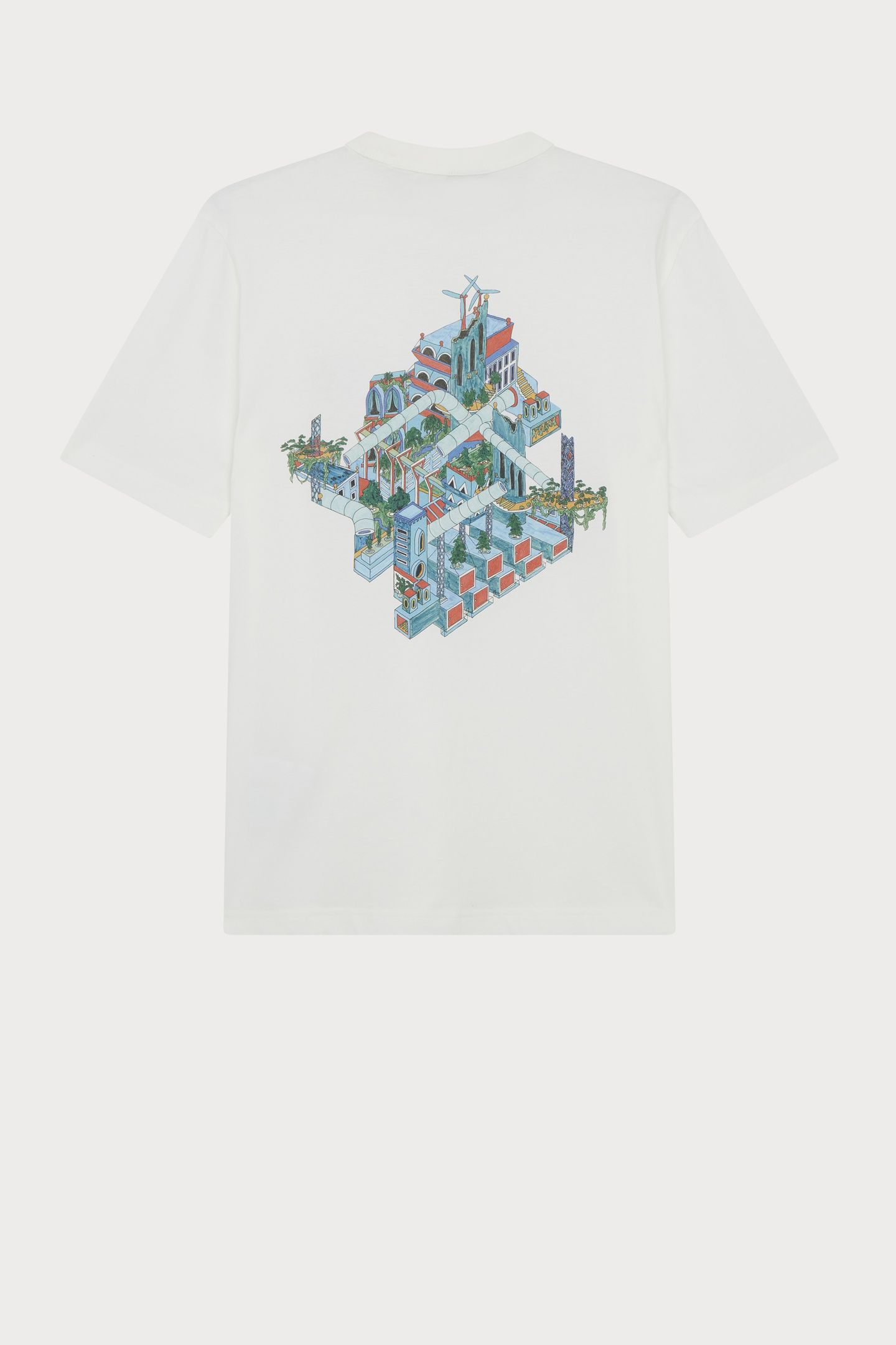 MENS SS TSHIRT JACKS WORLD OFF WHITE 3