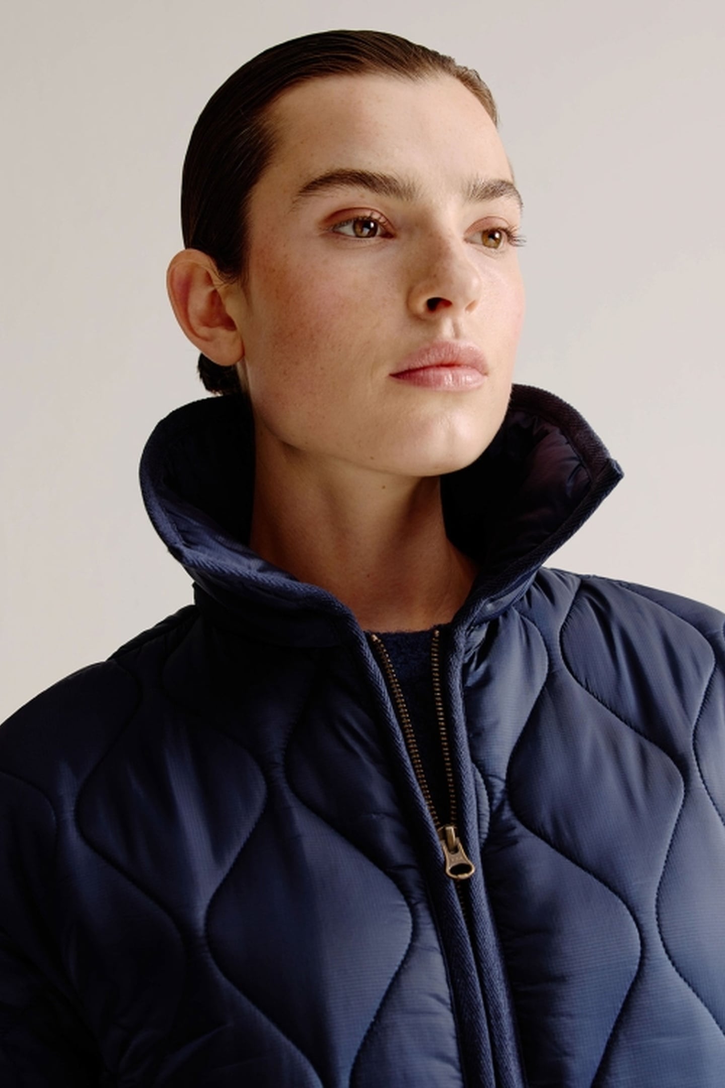 LAWRENCE COAT NAVY 5