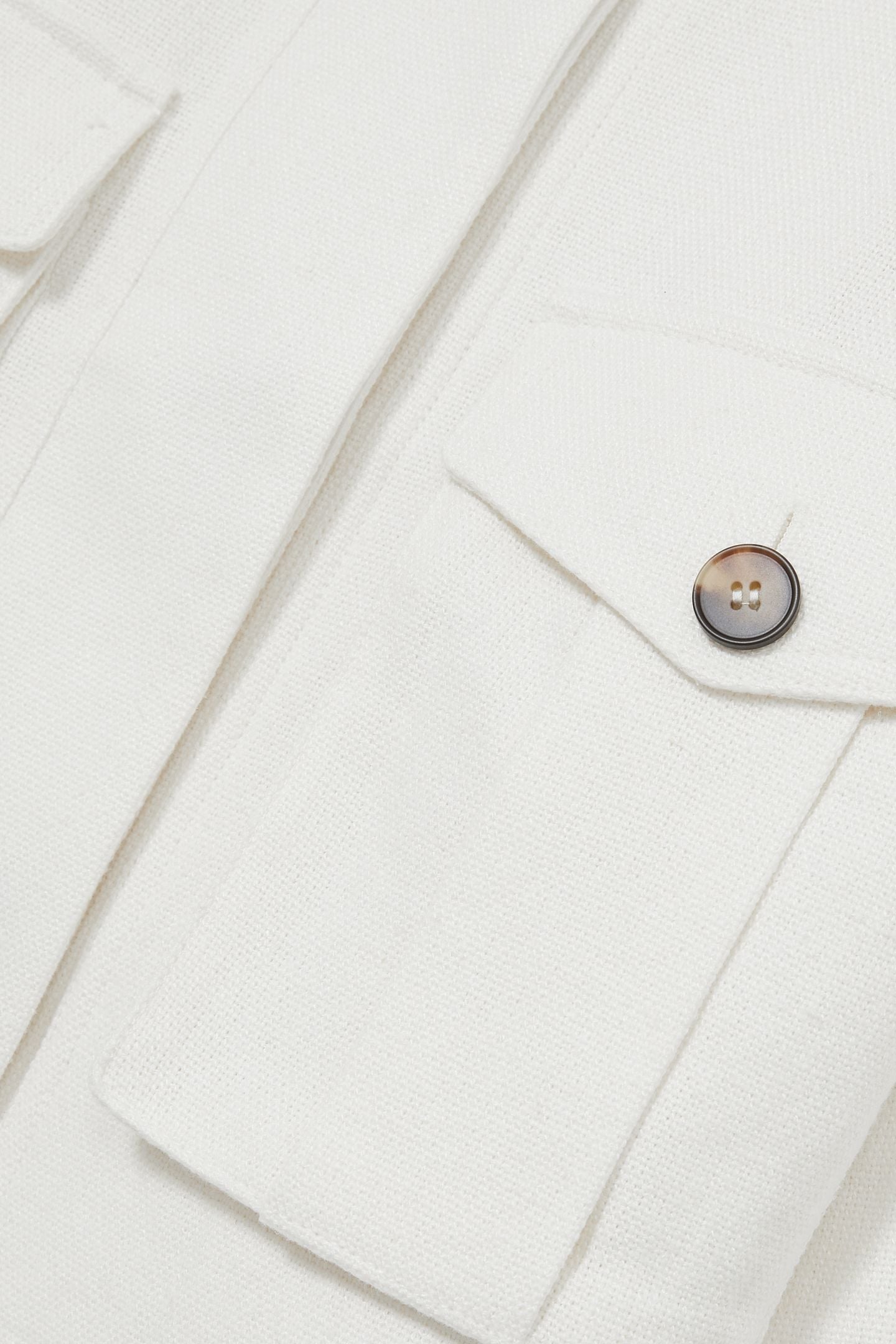 LINEN JACKET WHITE 4