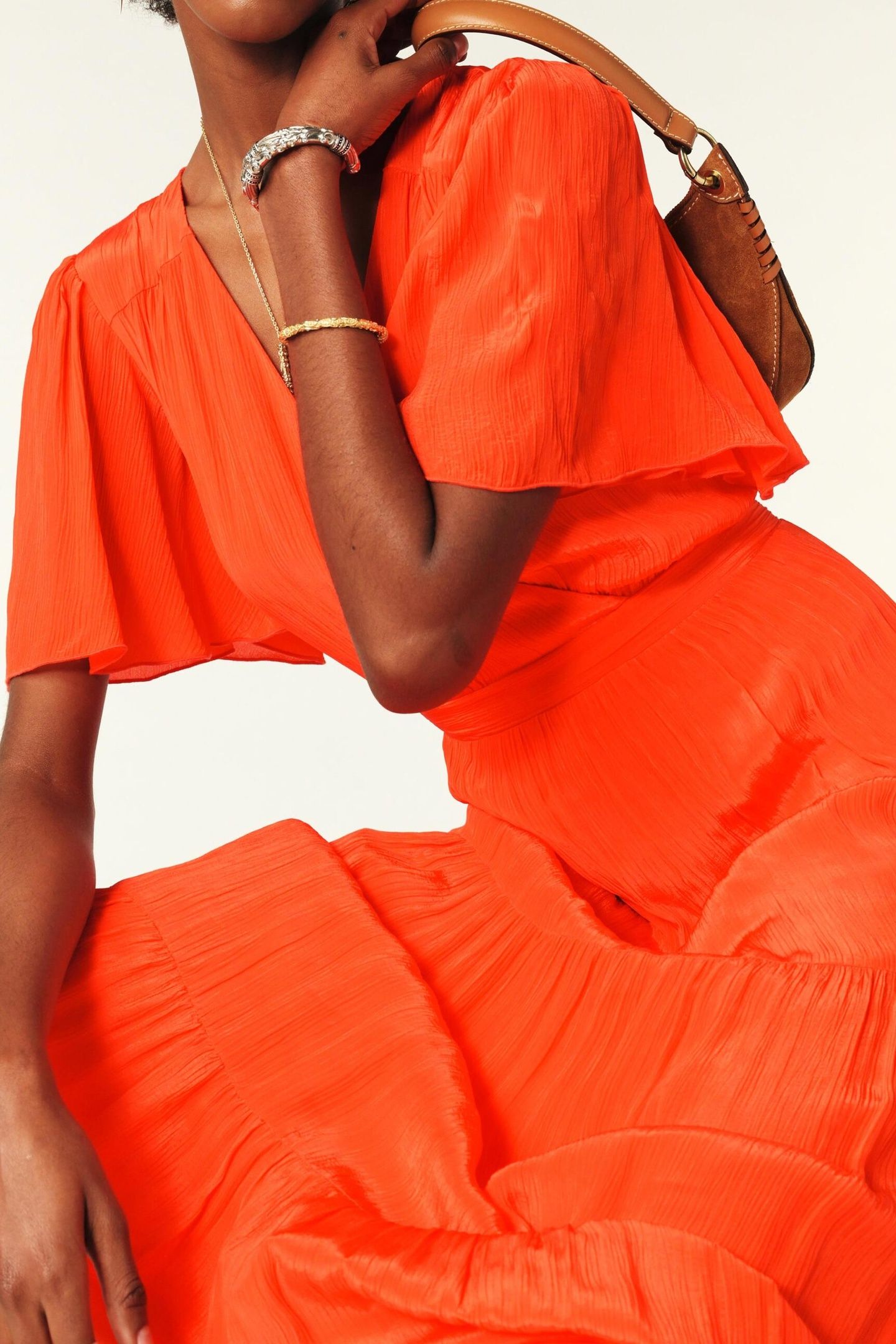 LONG DRESS ORANGE 5