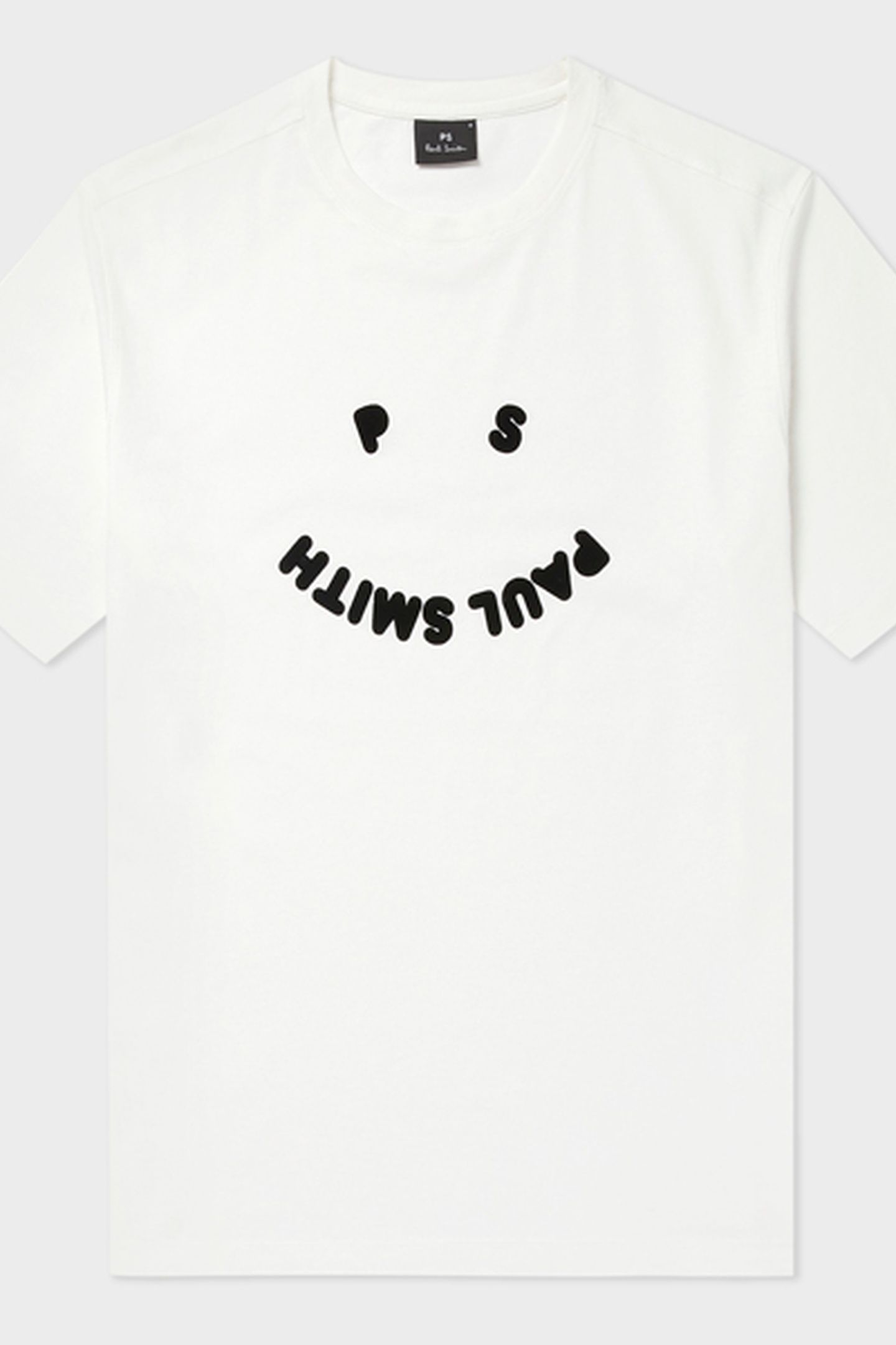 MENS SS TSHIRT PS HAPPY OFF WHITE 6