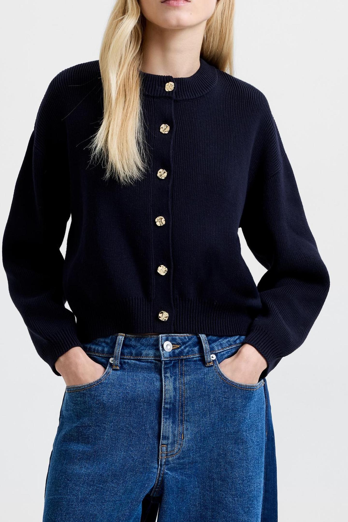 MILANO MOZART LS CARDI UTILITY BLUE 1