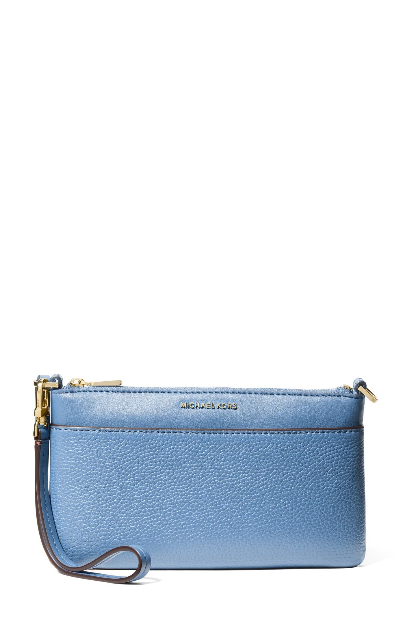 MEDIUM TOP ZIP CONVERTIBLE WRISTLET FRENCH BLUE 1